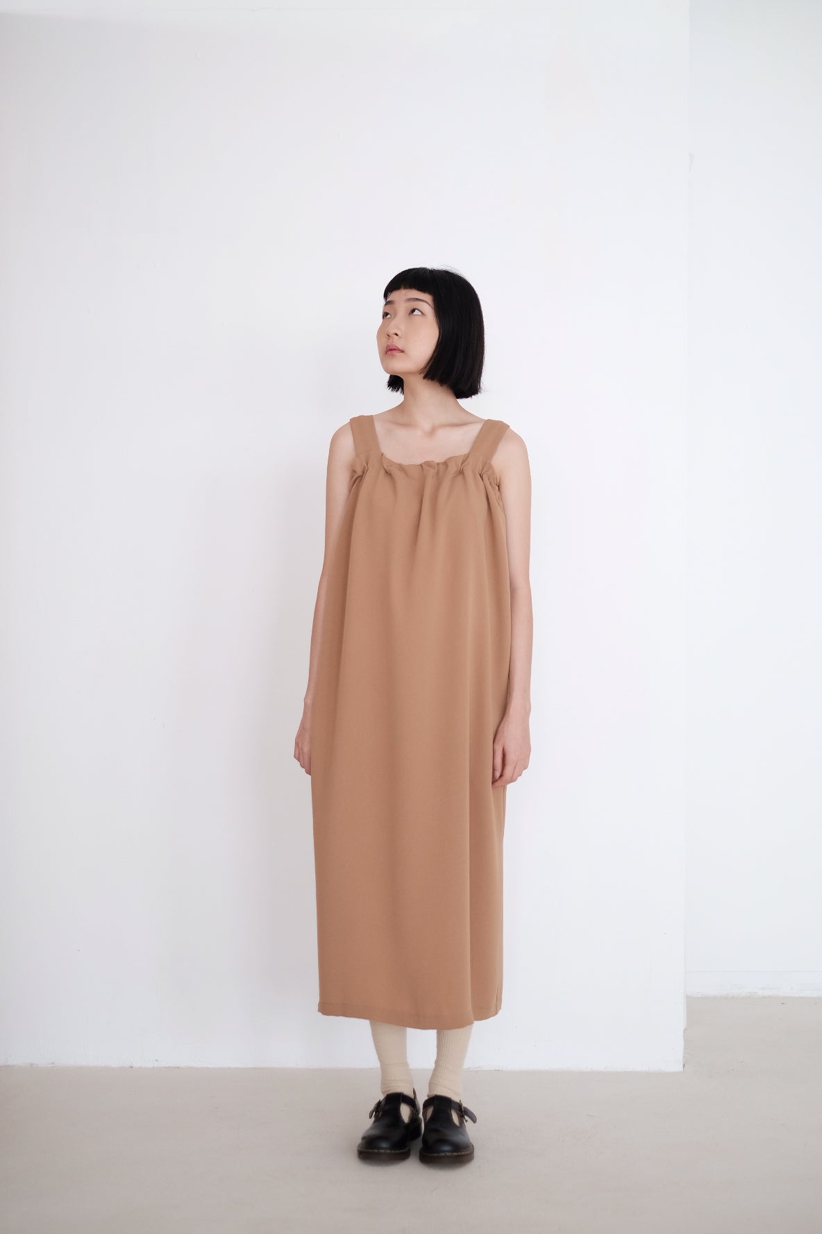 ARIANNA DRESS (CAMEL)