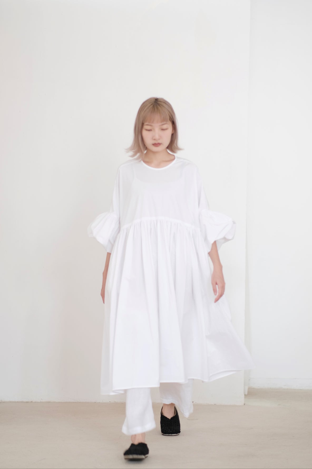 NORA DRESS (WHITE)