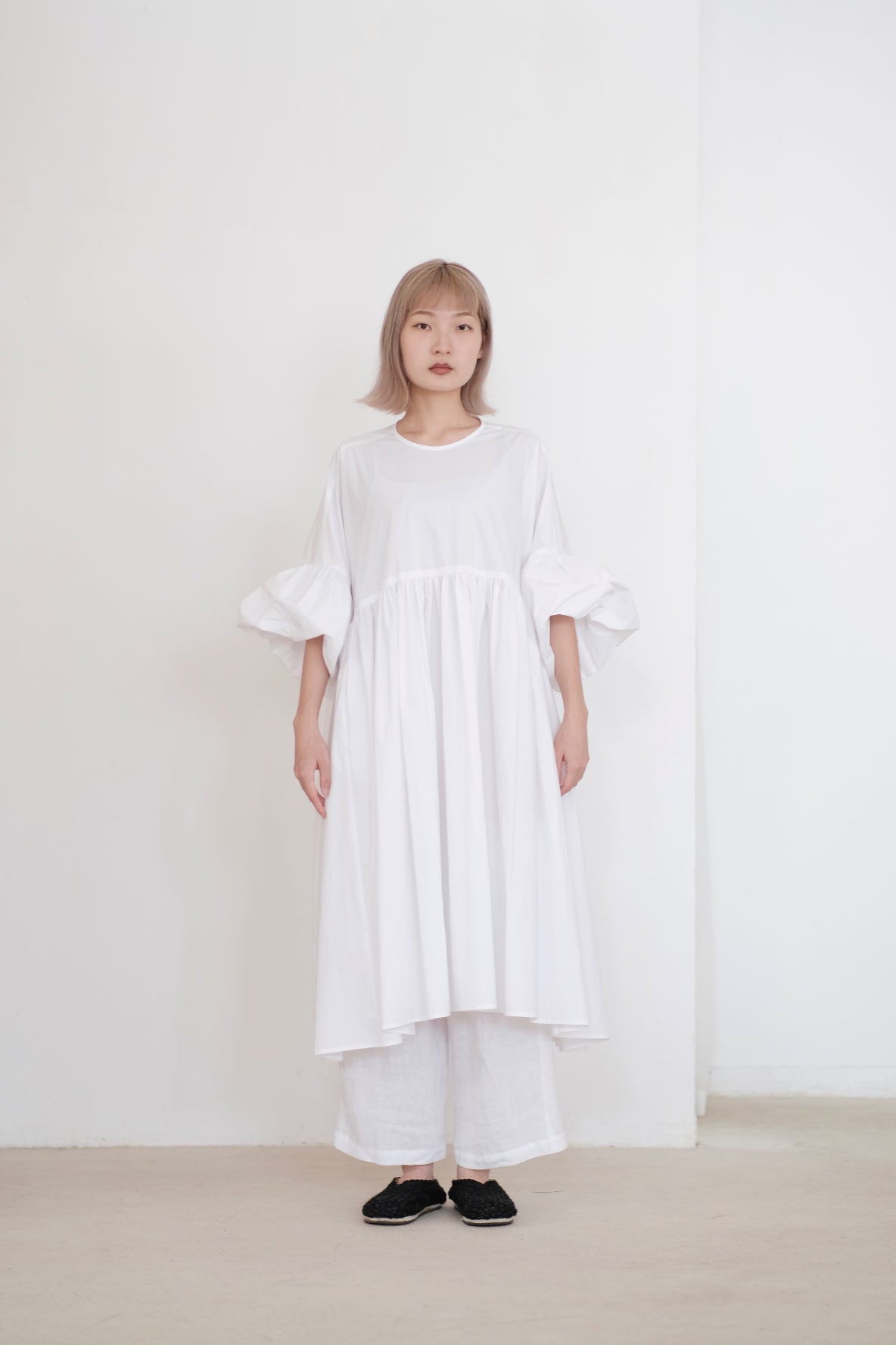 NORA DRESS (WHITE)