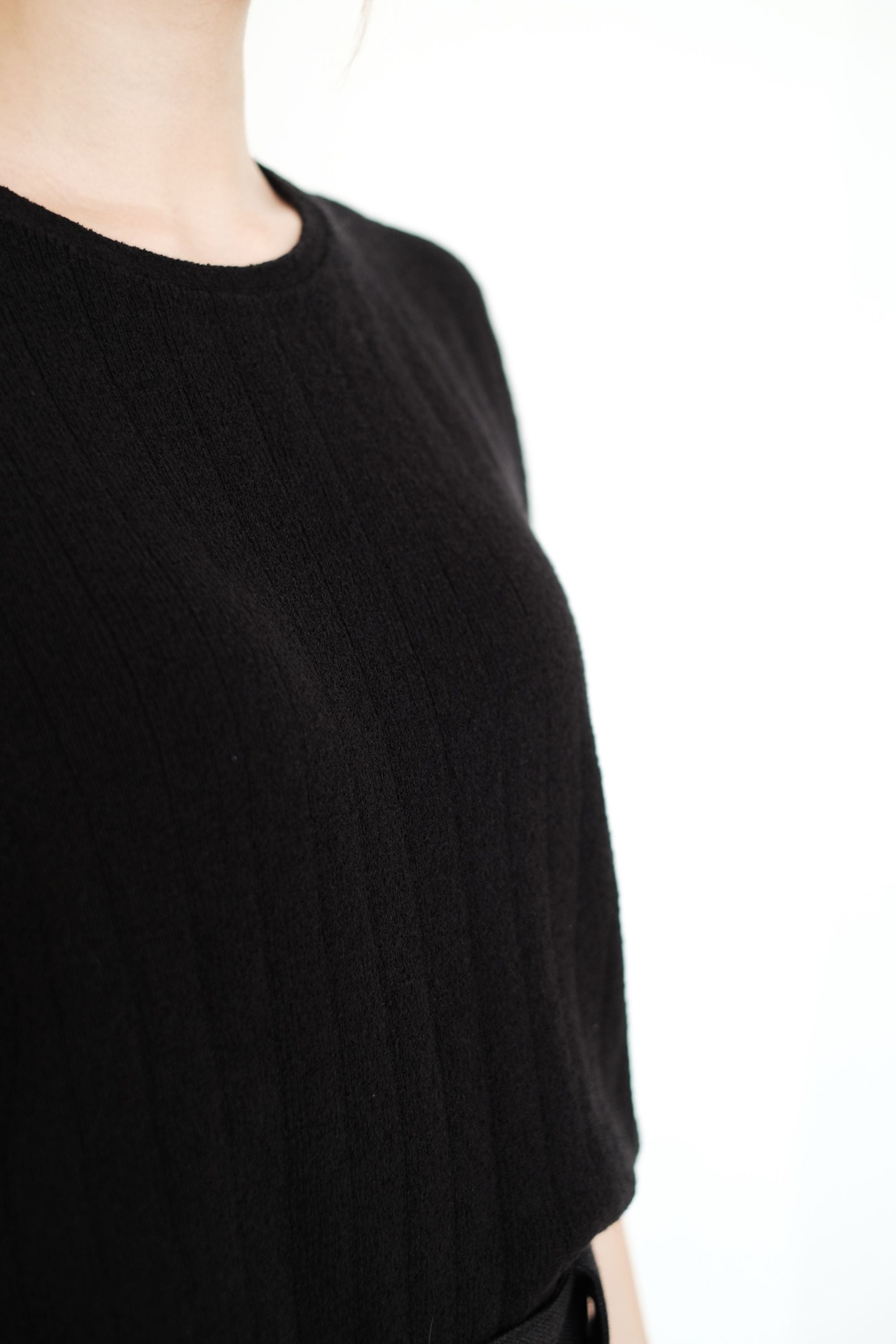 LAETITIA KNIT TOP (BLACK)