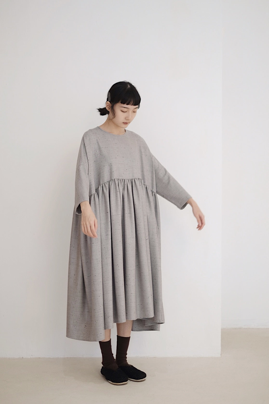 GRIS MIA DRESS (PRE ORDER)