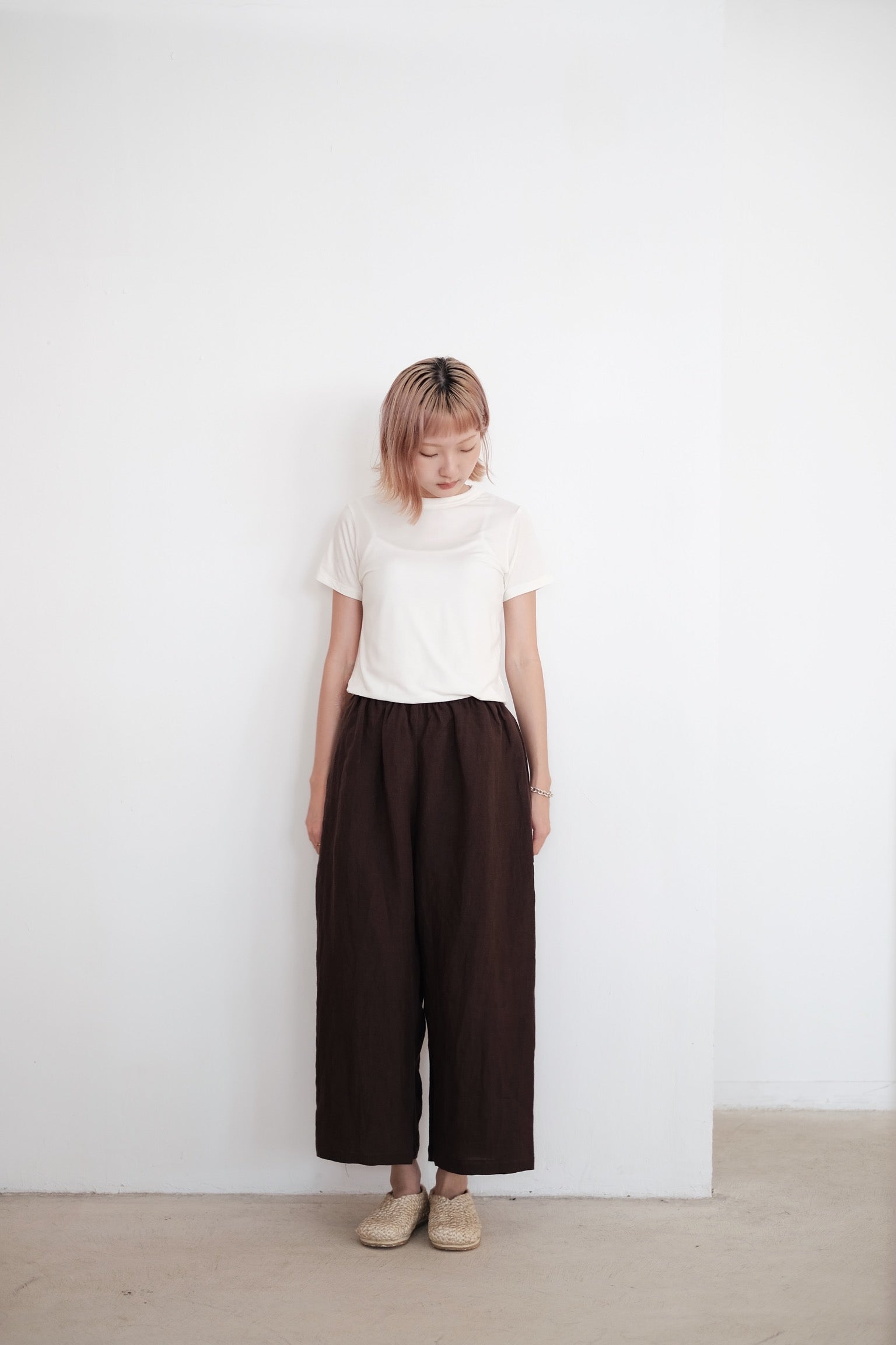 OBAASAN PANTS (BROWN)