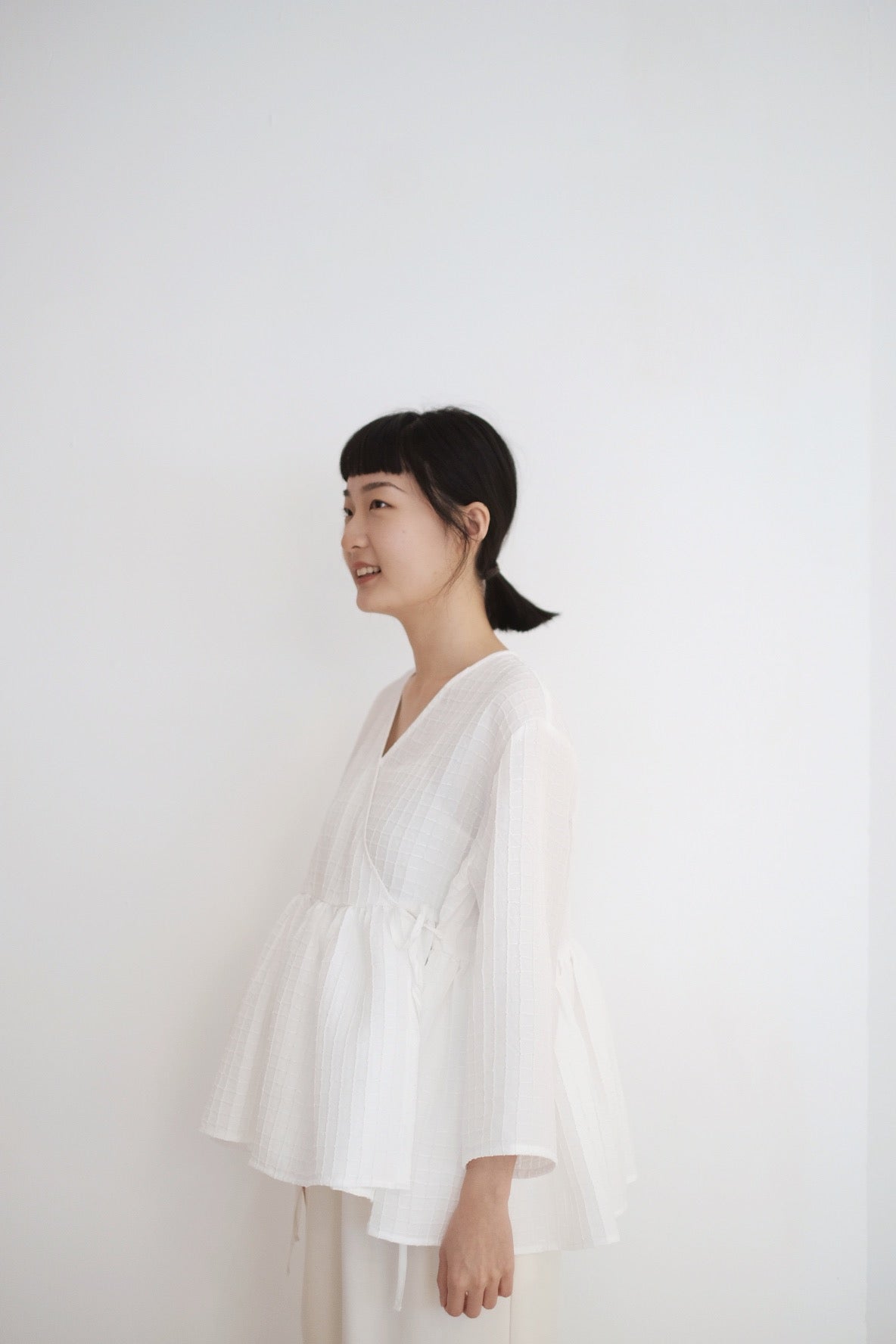 KĒKI LAYER BLOUSES WITH STRAPPING