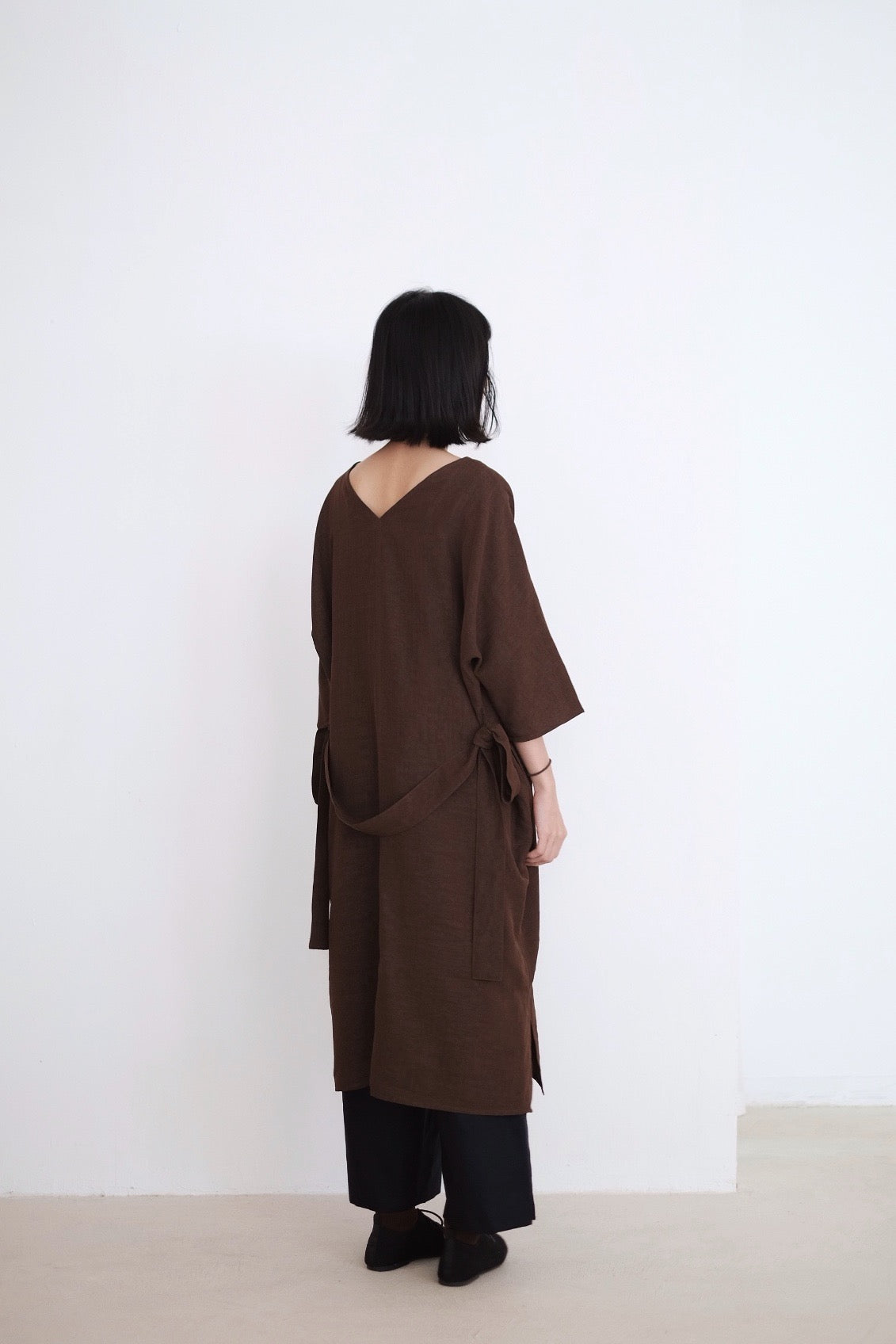 JYUN’s KIMONO DRESS IN DOUBLE GAUZE(PRE ORDER)