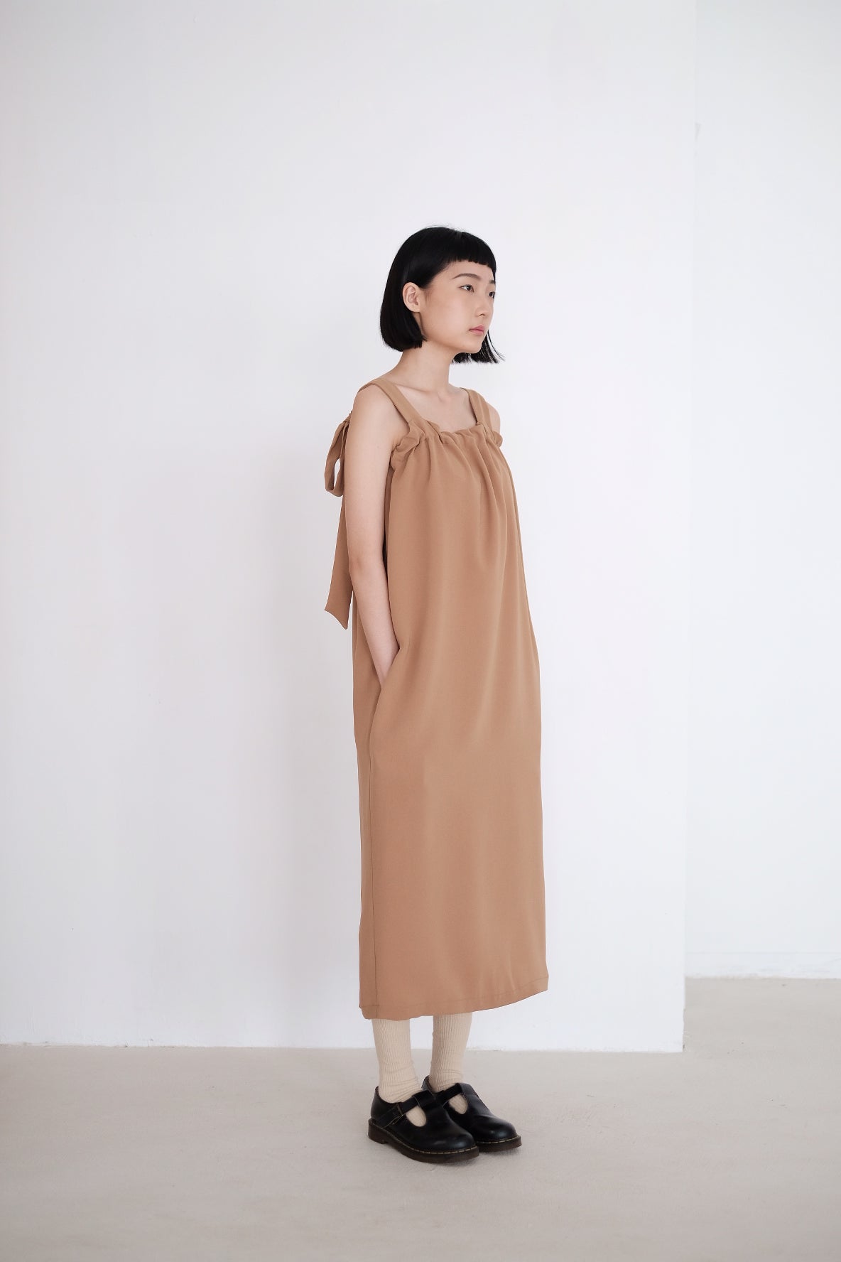 ARIANNA DRESS (CAMEL)