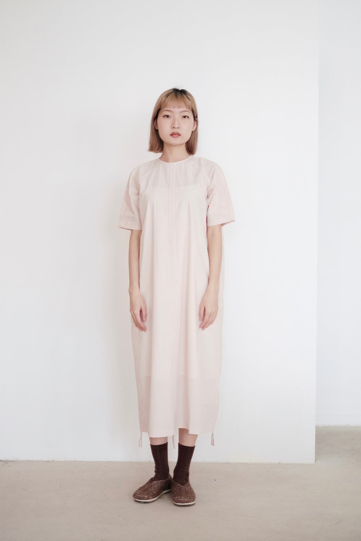 ABBY DRESS (PEACH)