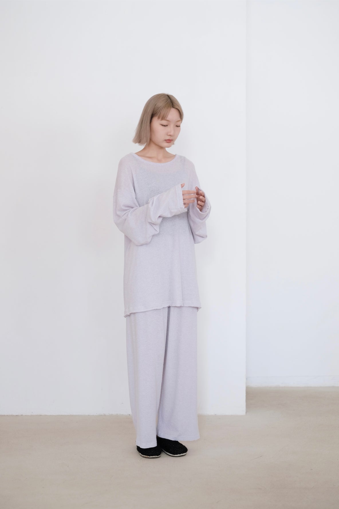 OJISAN PANTS (LAVENDER)