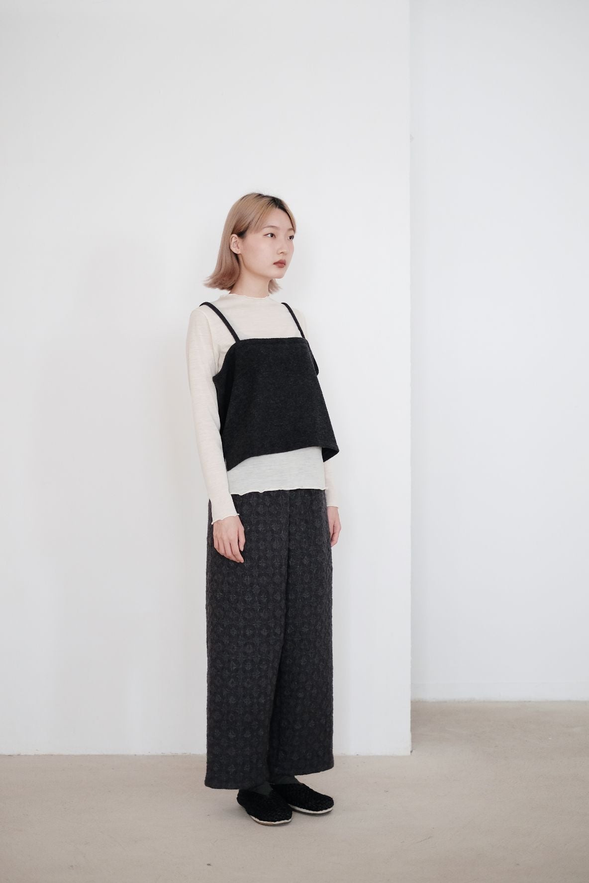 OJISAN PANTS (DARK GREY)