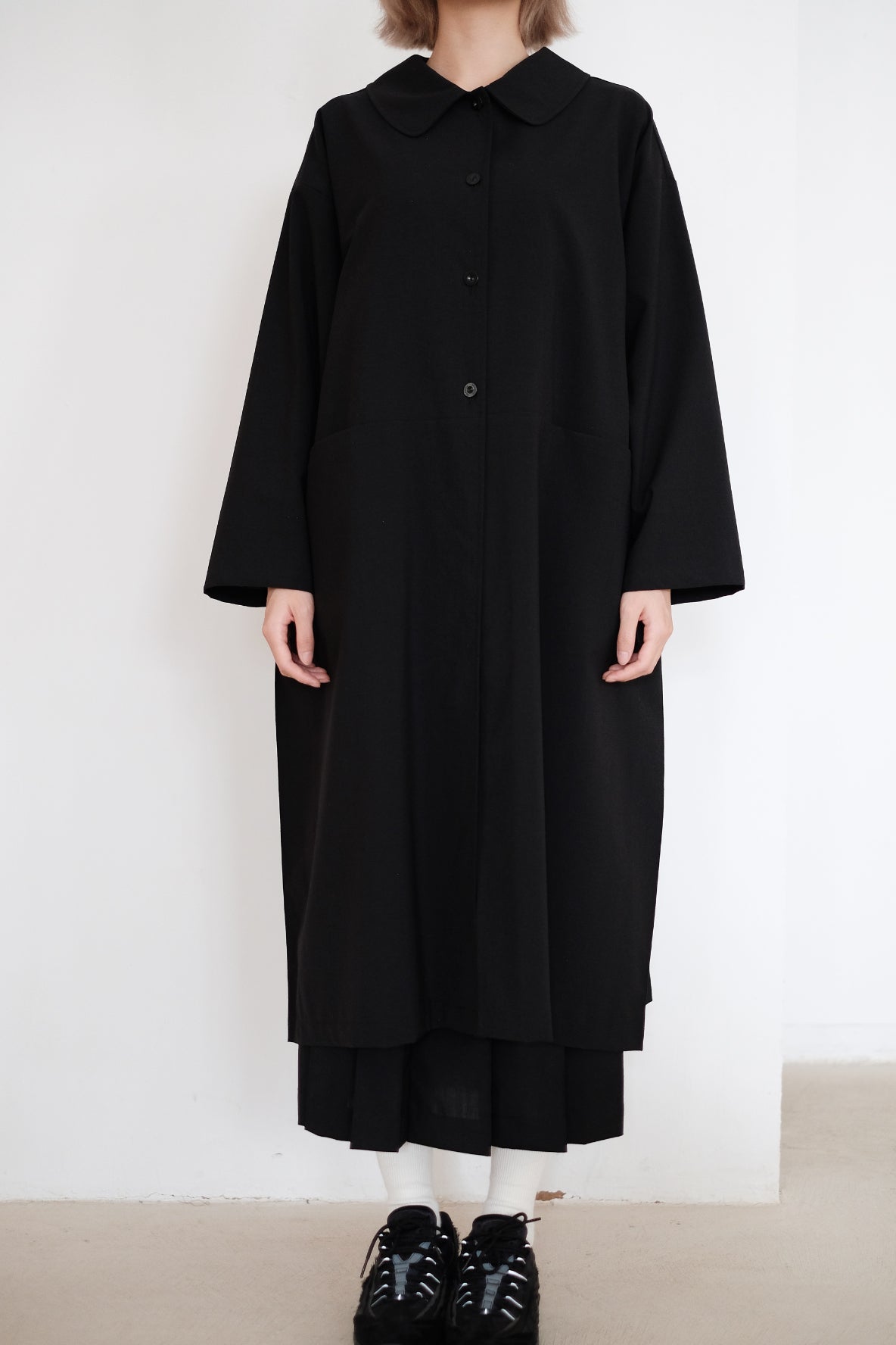 ELOWEN LONG COAT (BLACK)