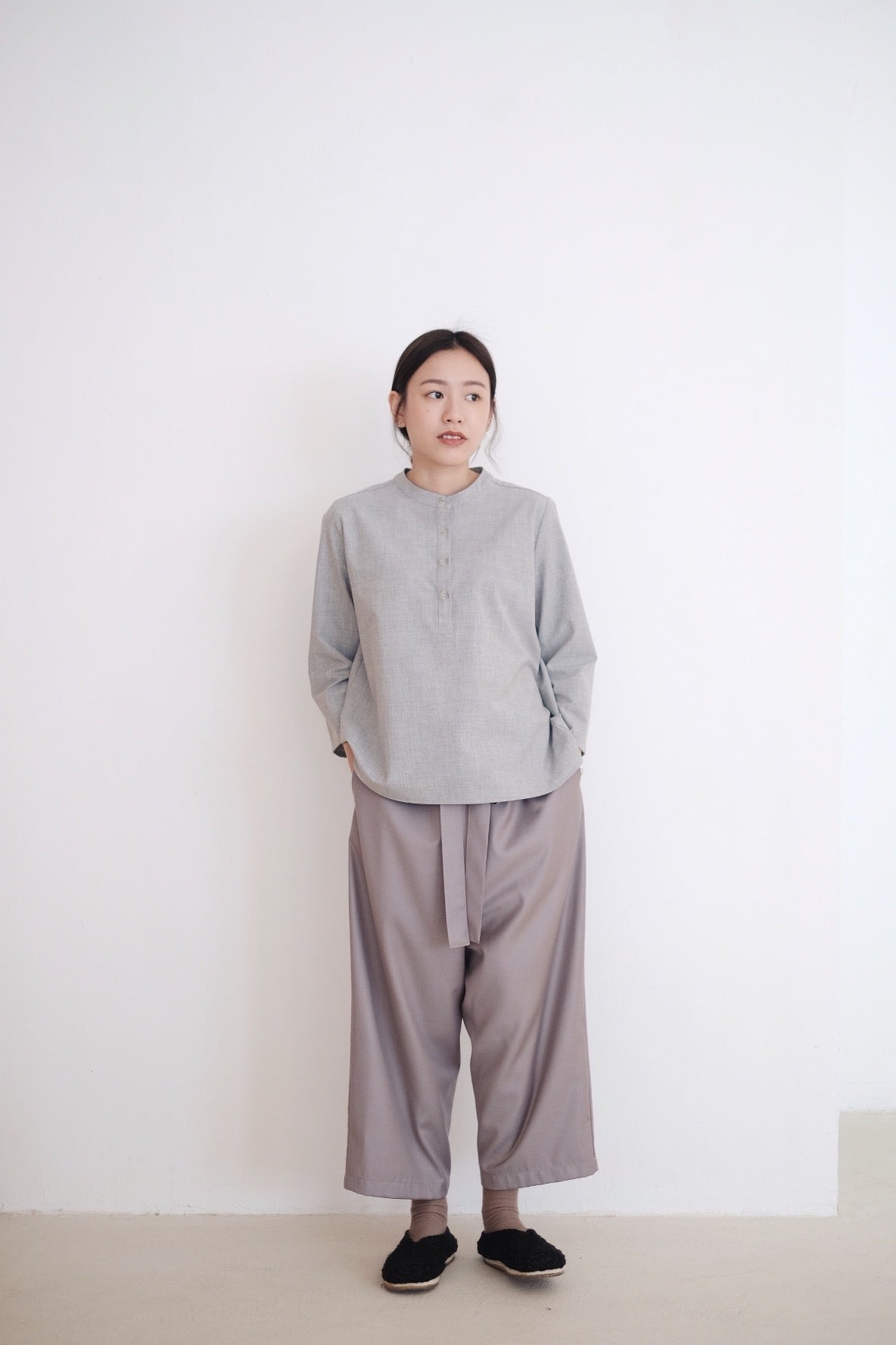 KOKI BLOUSE (GREY)