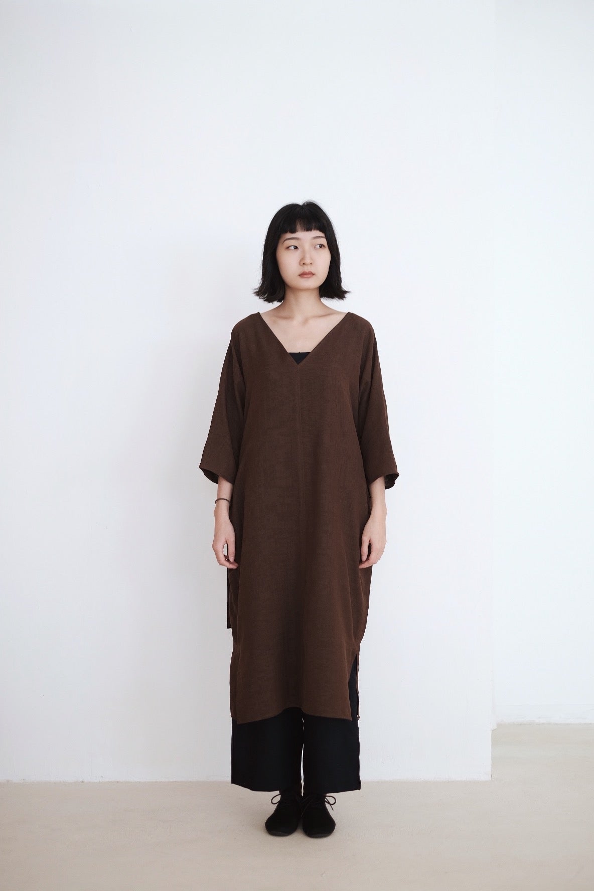 JYUN’s KIMONO DRESS IN DOUBLE GAUZE(PRE ORDER)