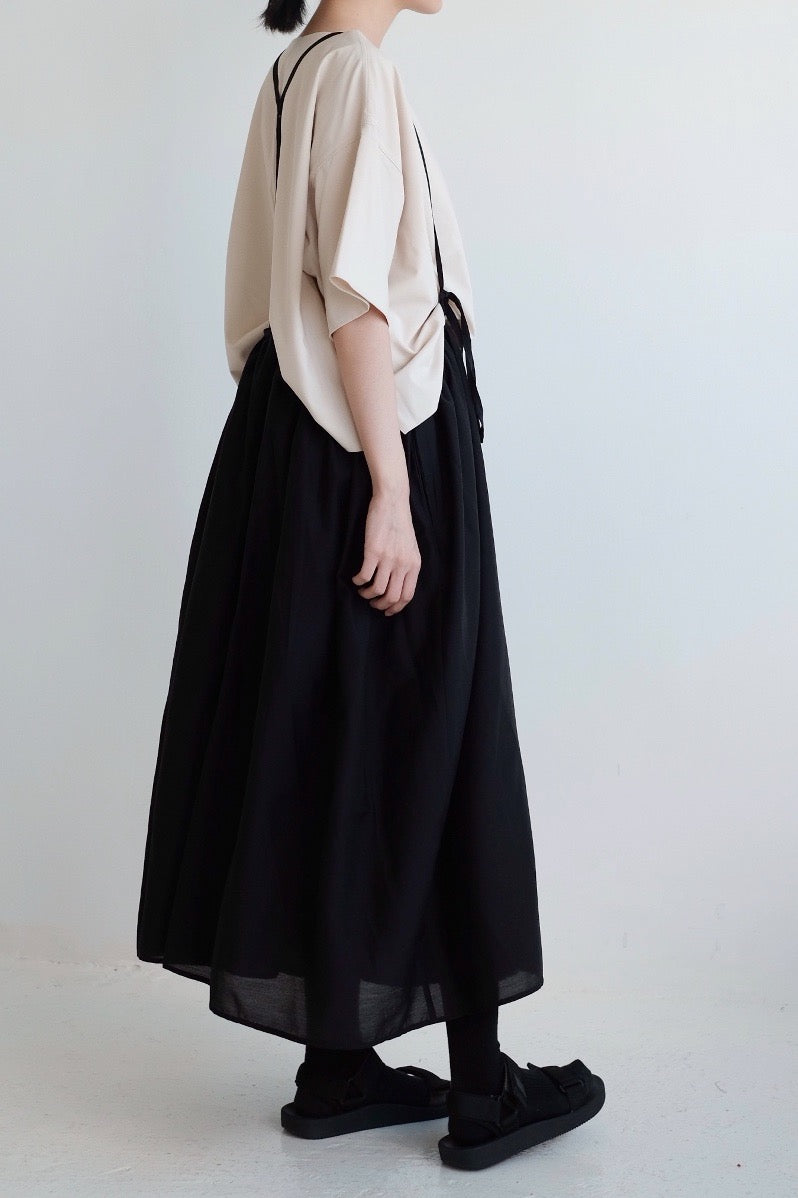 LUNA SKIRT WITH NARROW STRAPS