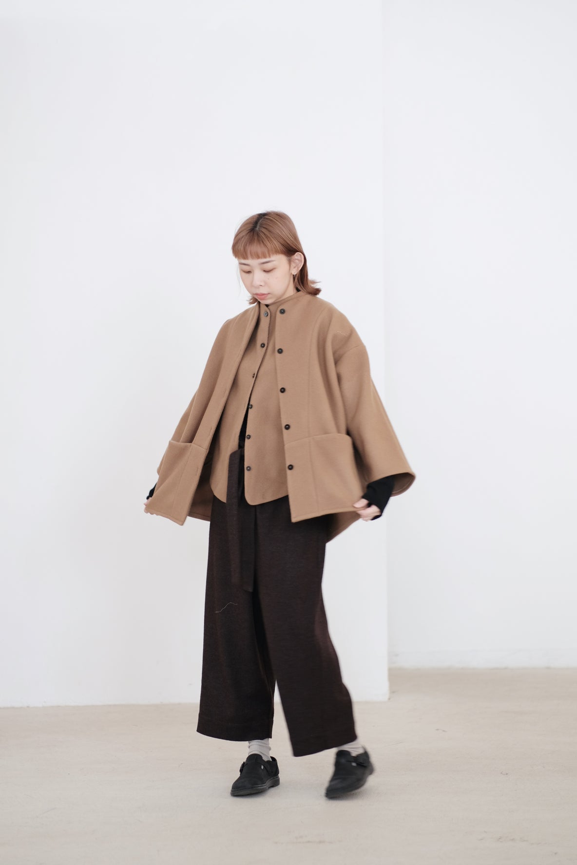 ANN JACKET (CAMEL)