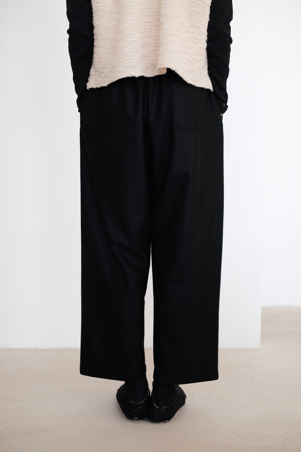 GRANDMA PANTS (BLACK)