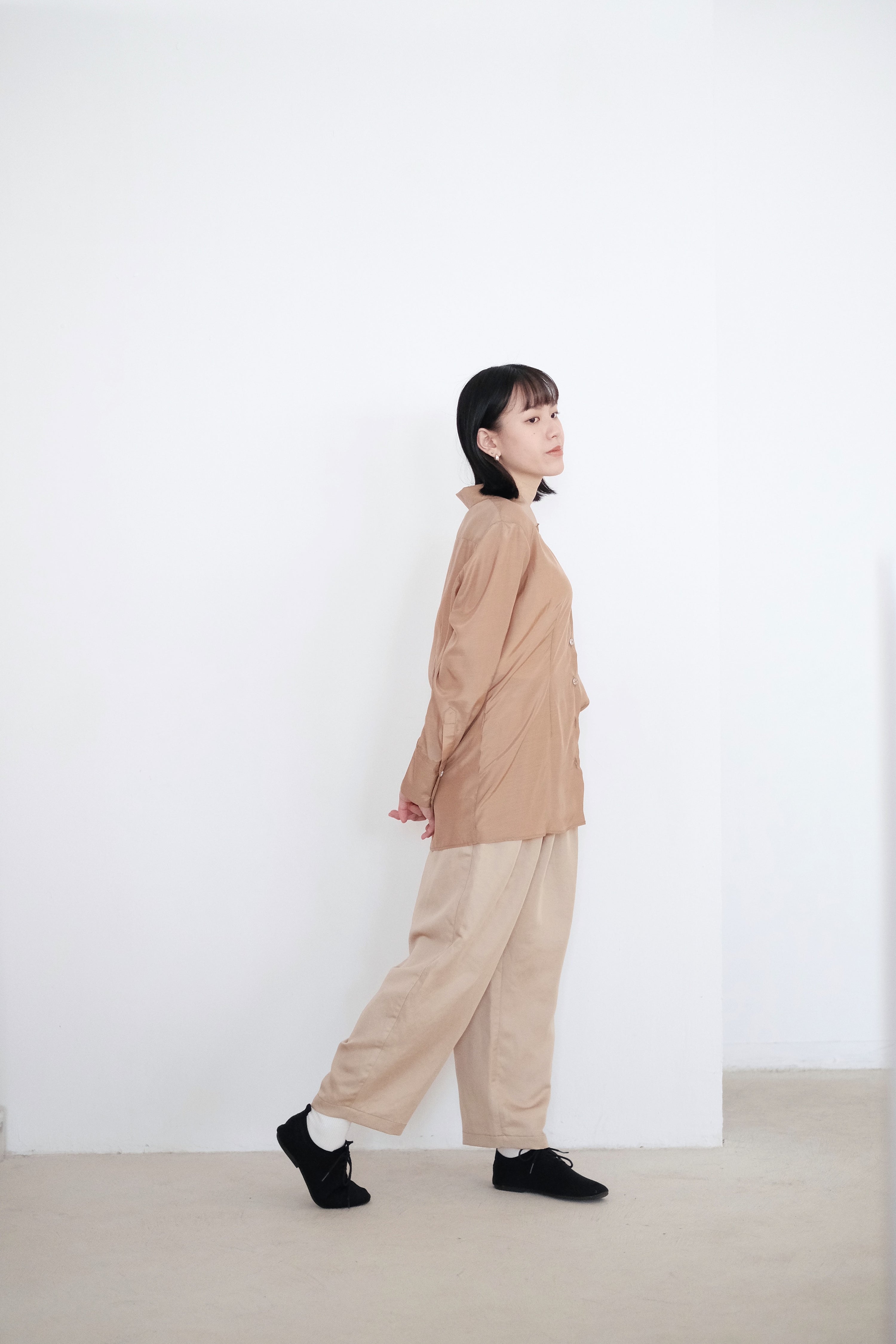 SHIORI PANTS (PALE YELLOW)