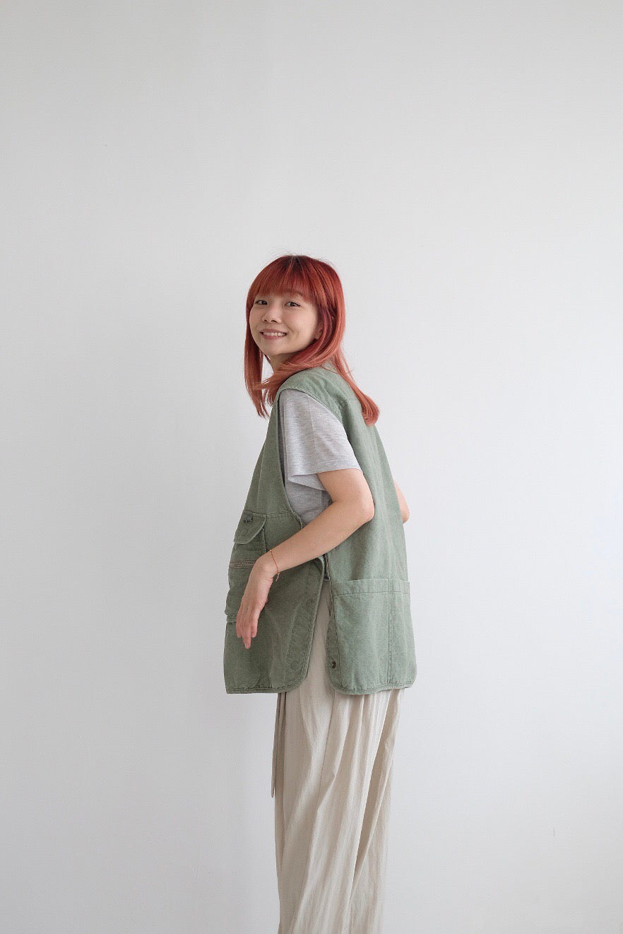 ARRR POCKET VEST (GREEN)