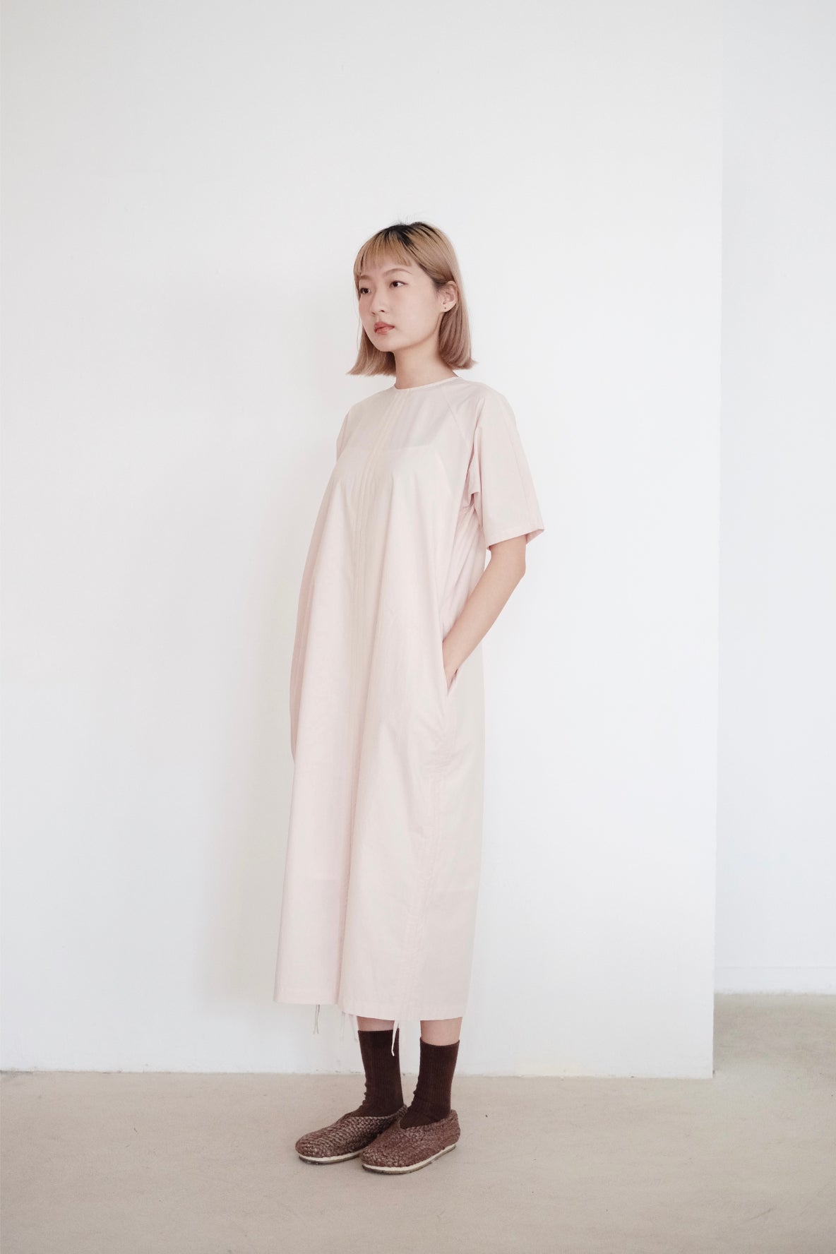 ABBY DRESS (PEACH)