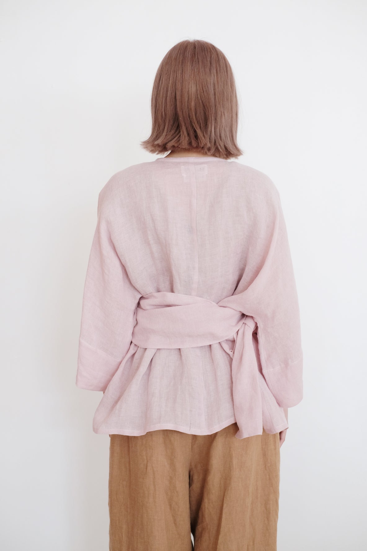 IMMY KIMONO JACKET (PINK) | 淺粉色和服式外套 (預售)