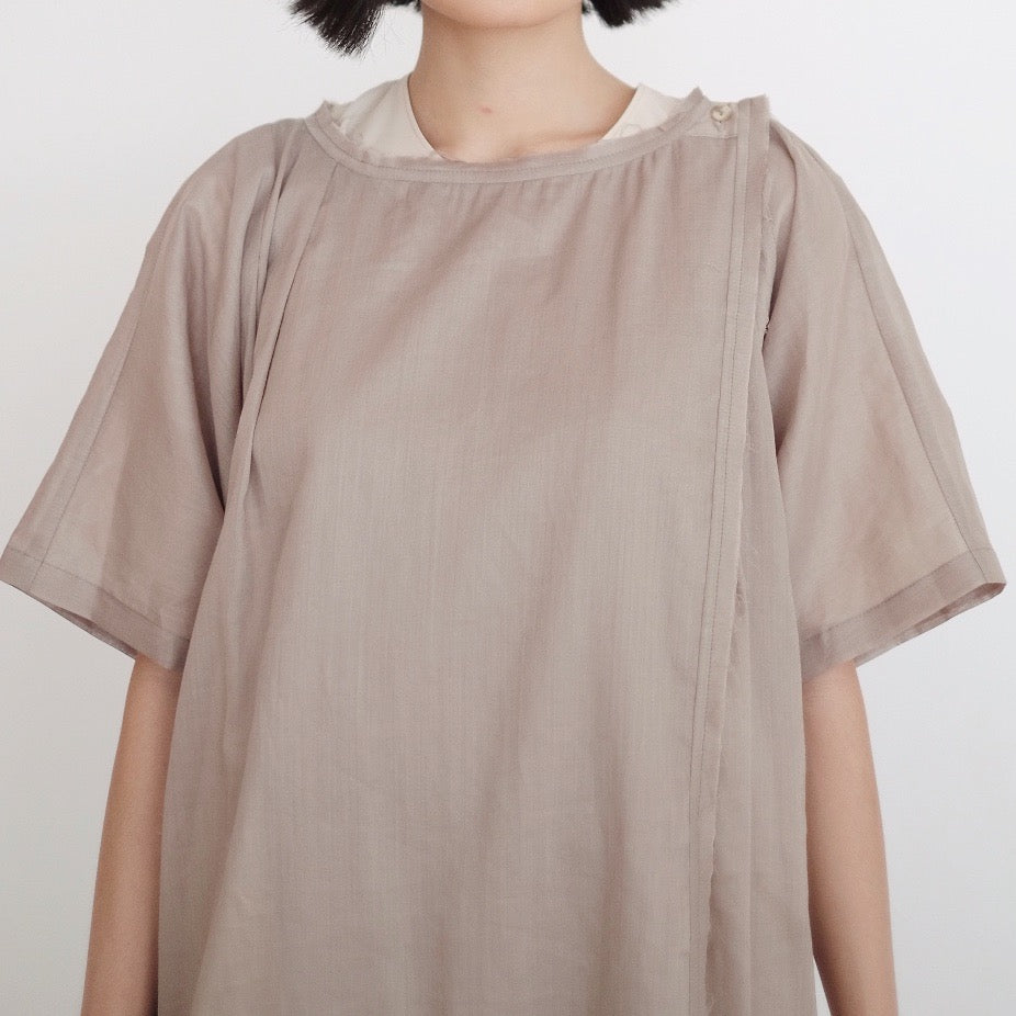 DREAMSCAPER DRESS (WARM GREY)