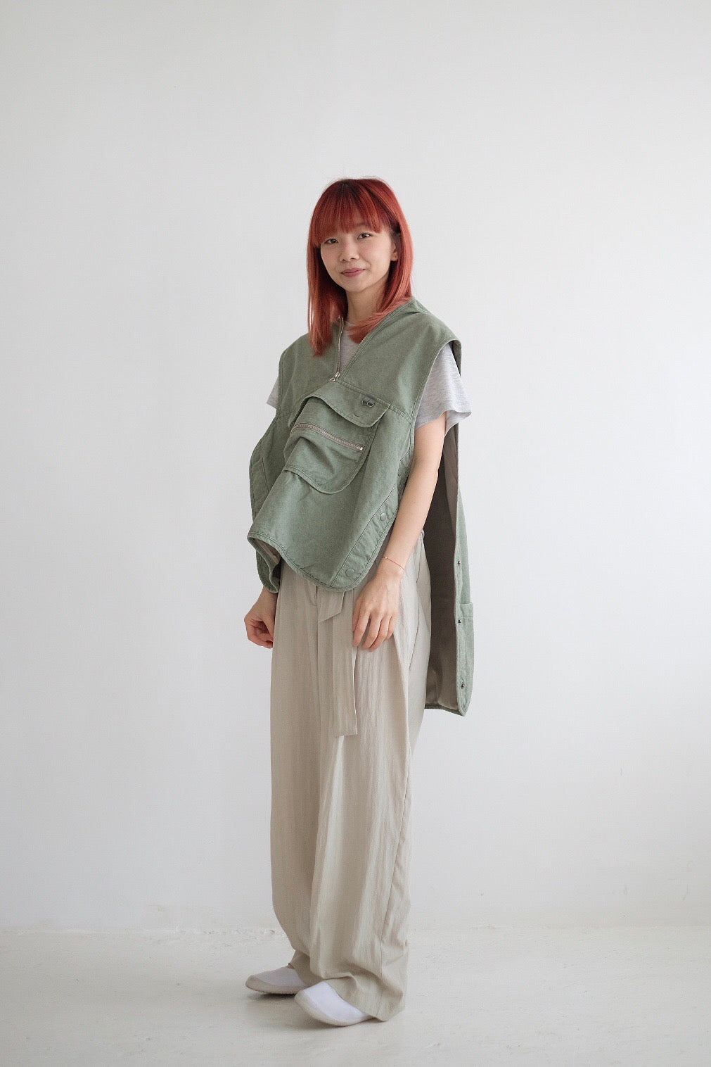 ARRR POCKET VEST (GREEN)