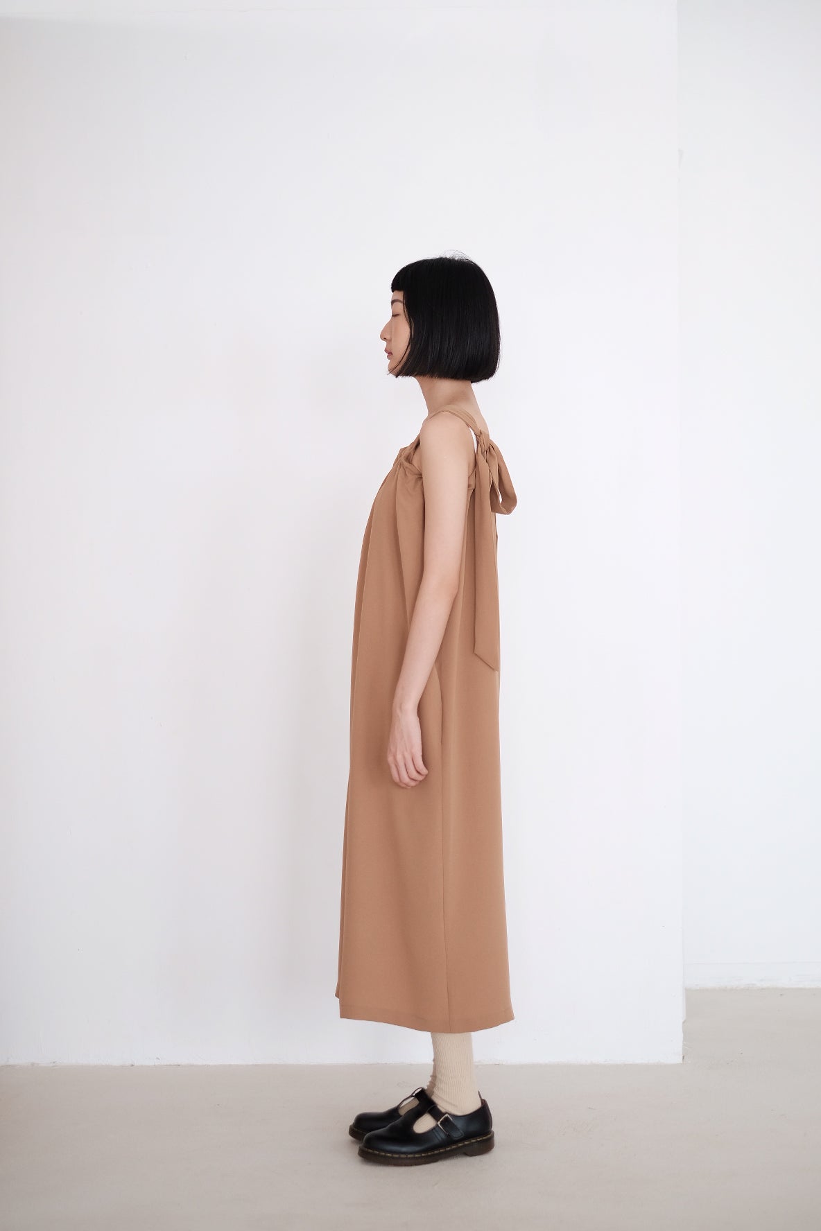 ARIANNA DRESS (CAMEL)