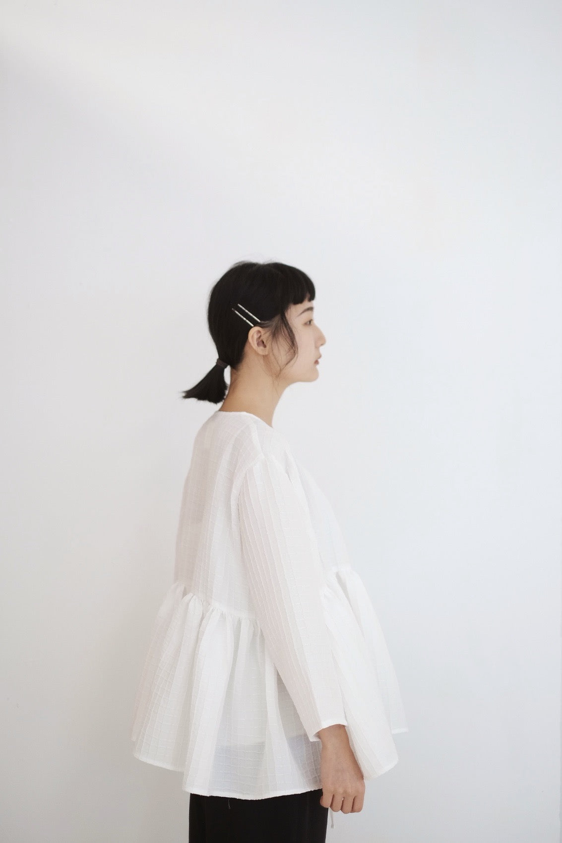 KĒKI LAYER BLOUSES WITH STRAPPING