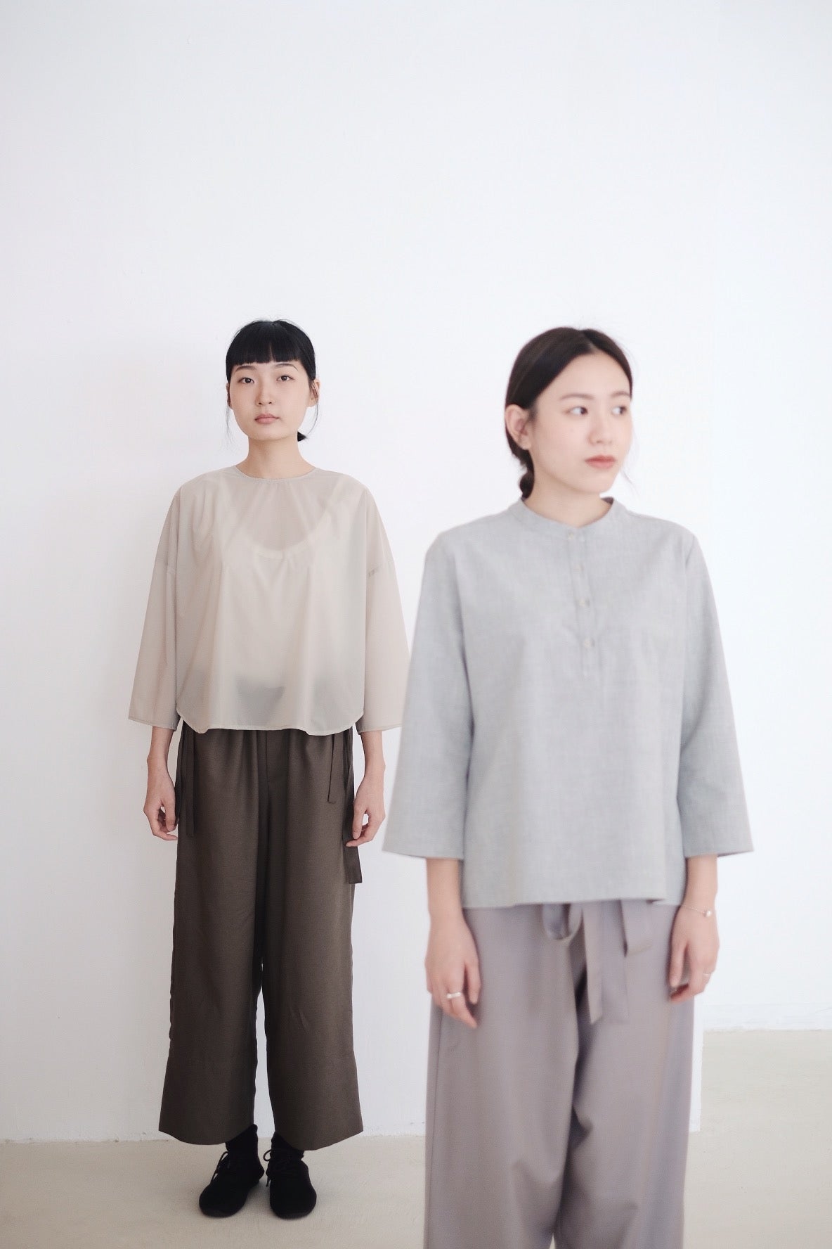 KOKI BLOUSE (GREY)