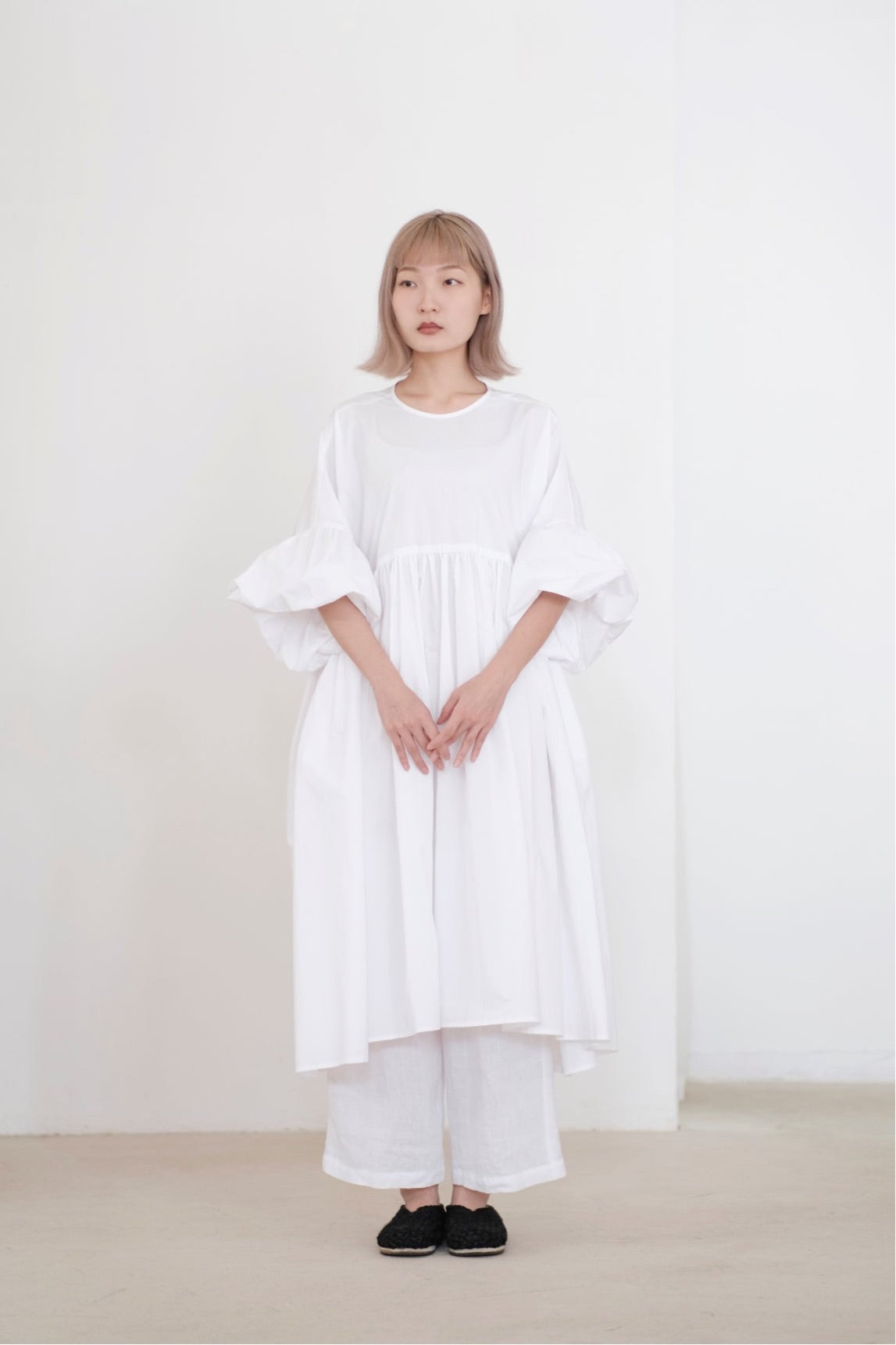 NORA DRESS (WHITE)