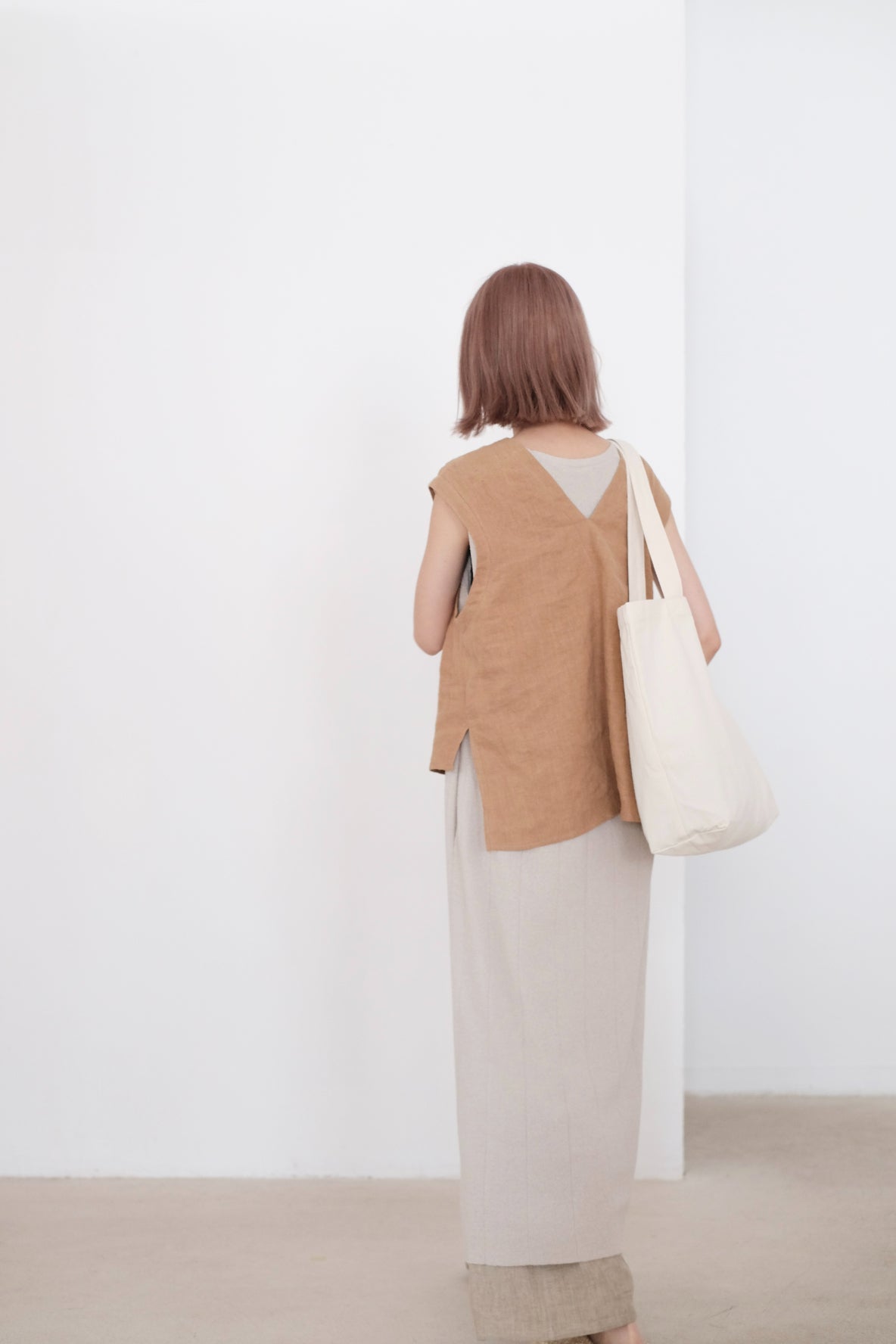 CHO VEST (CAMEL)