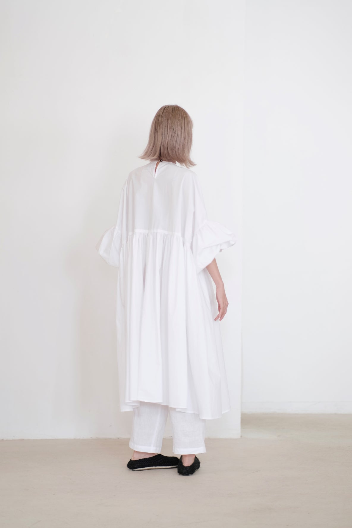 NORA DRESS (WHITE)