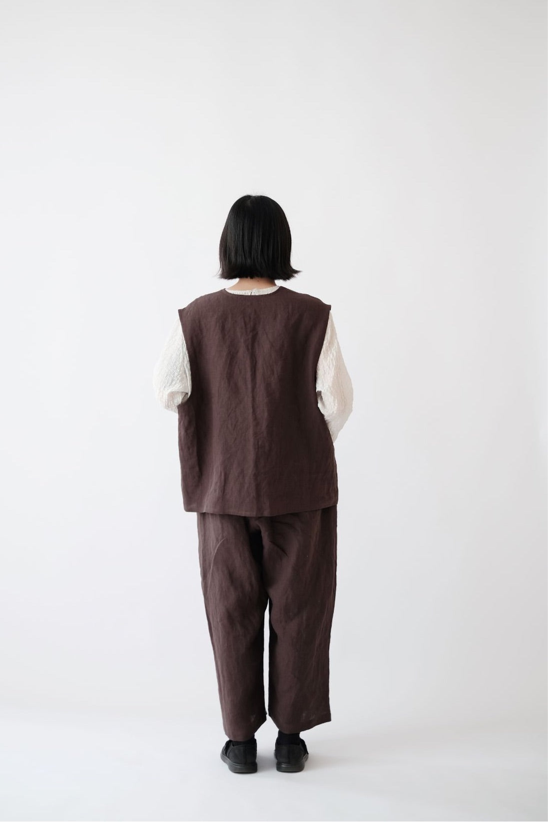 OBAASAN PANTS (BROWN)