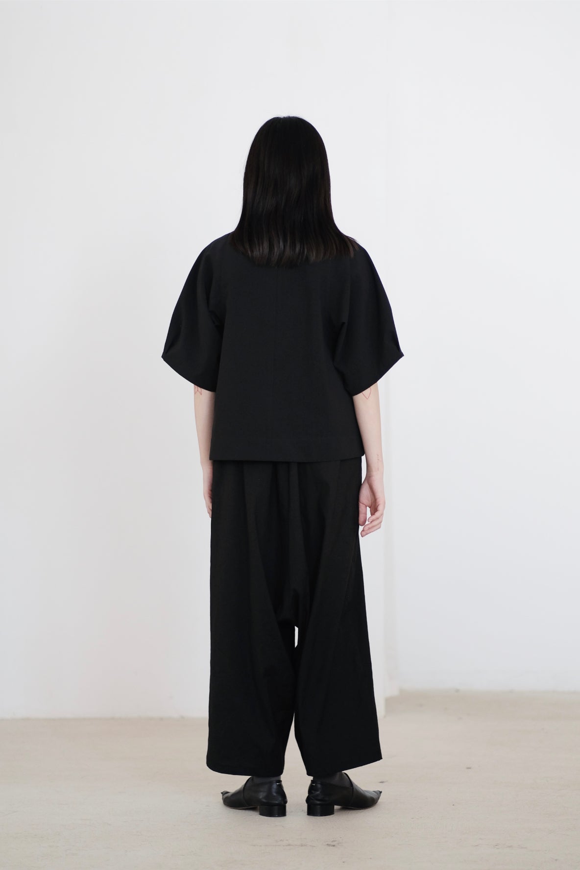 HARPER BAGGY PANTS (BLACK)