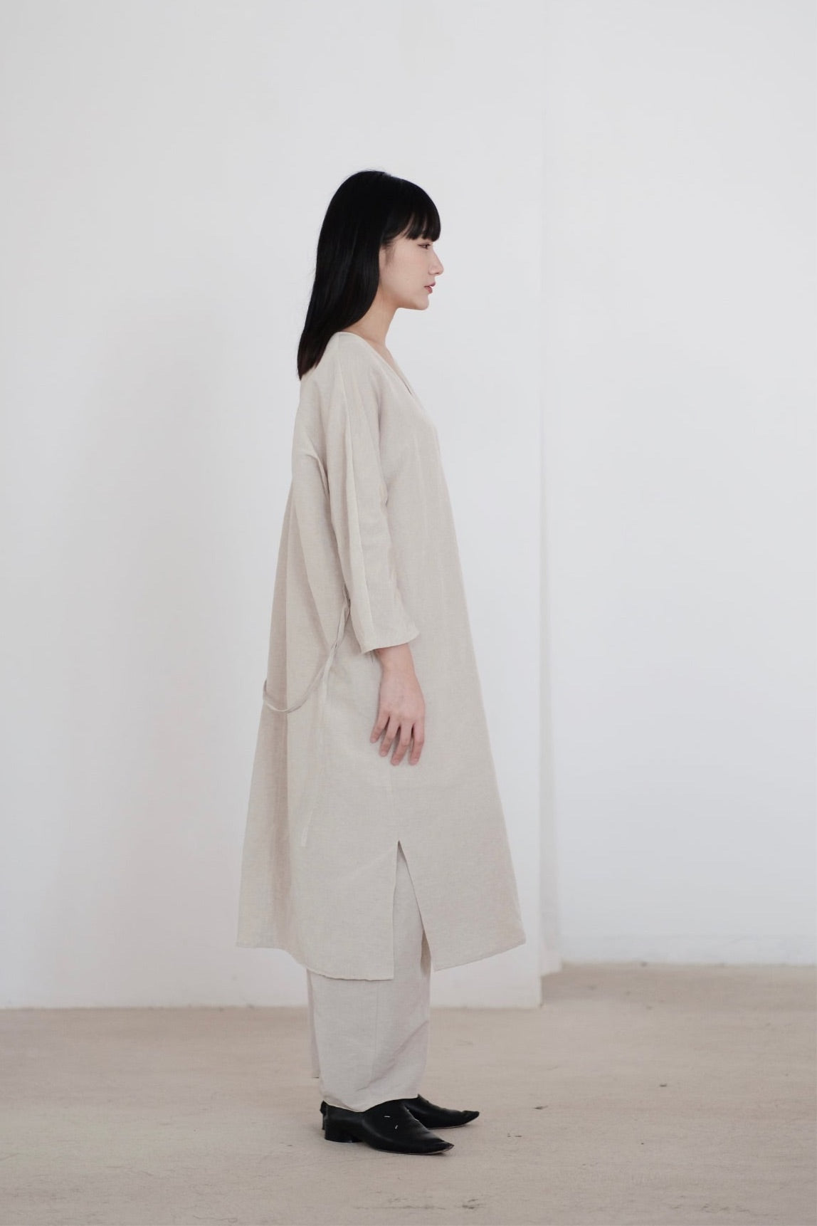 JYUN's KIMONO DRESS (BEIGE)