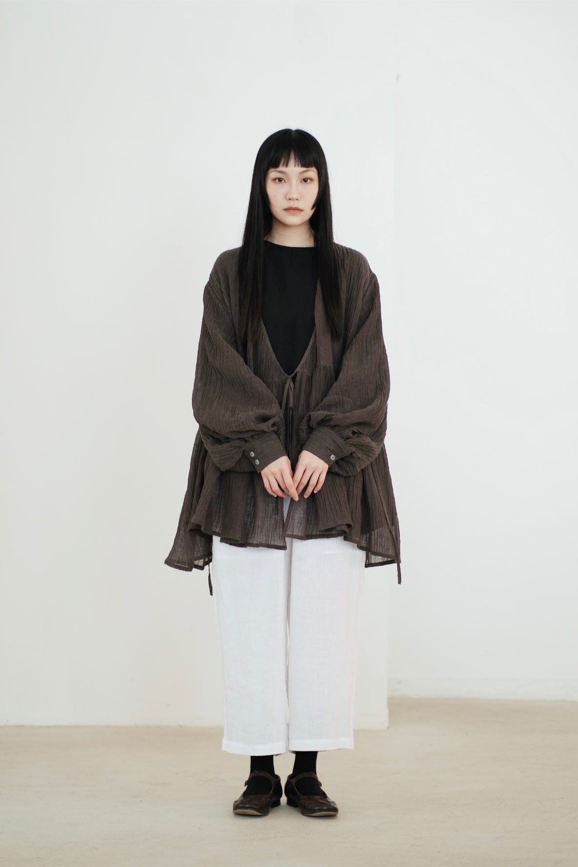 KASLEY BLOUSE (OLIVE)