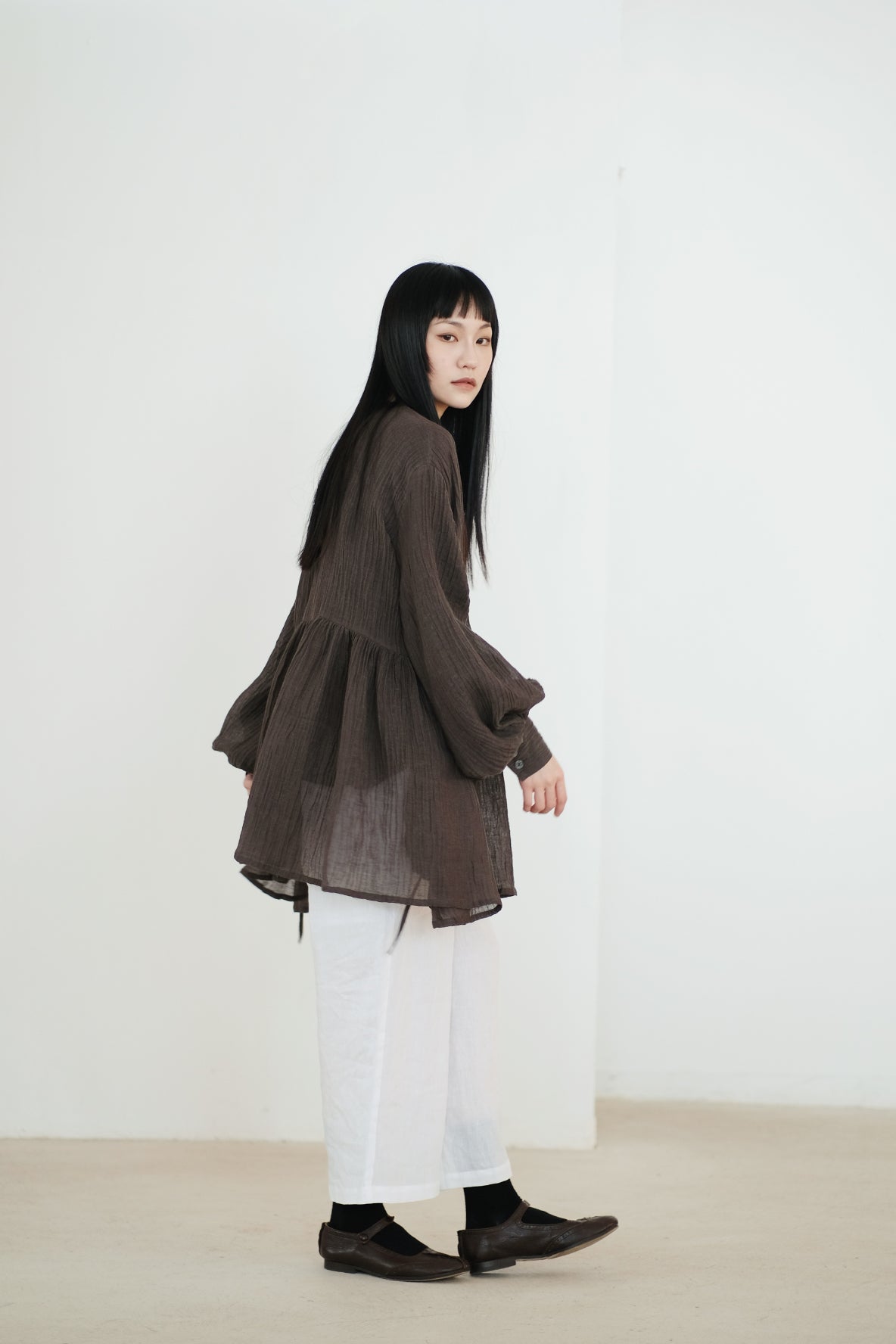 KASLEY BLOUSE (OLIVE)