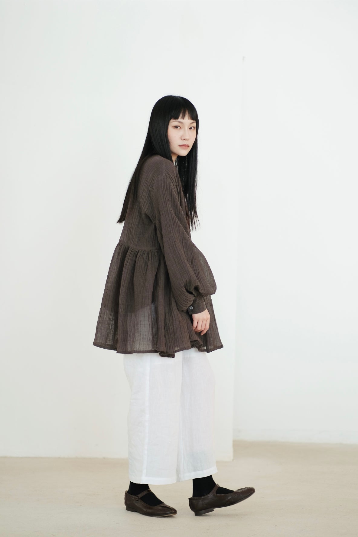 KASLEY BLOUSE (OLIVE)