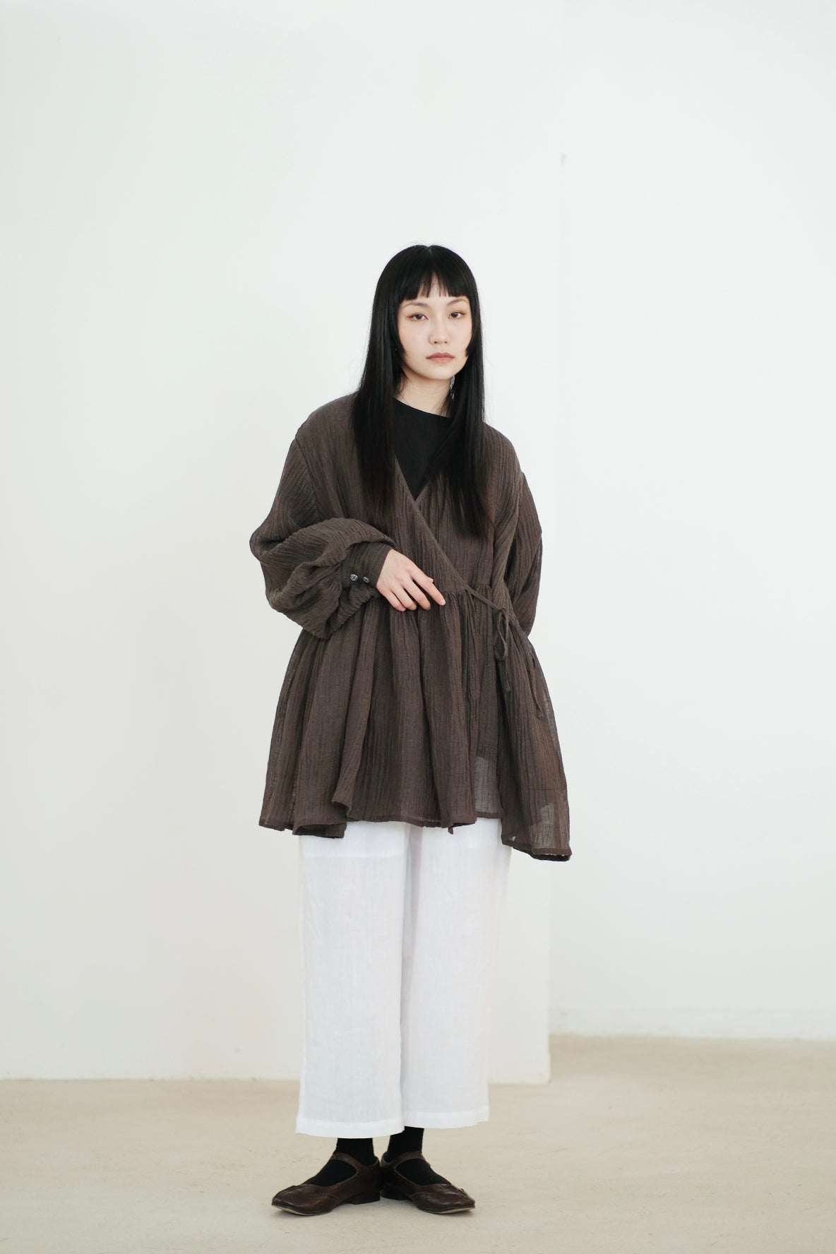 KASLEY BLOUSE (OLIVE)