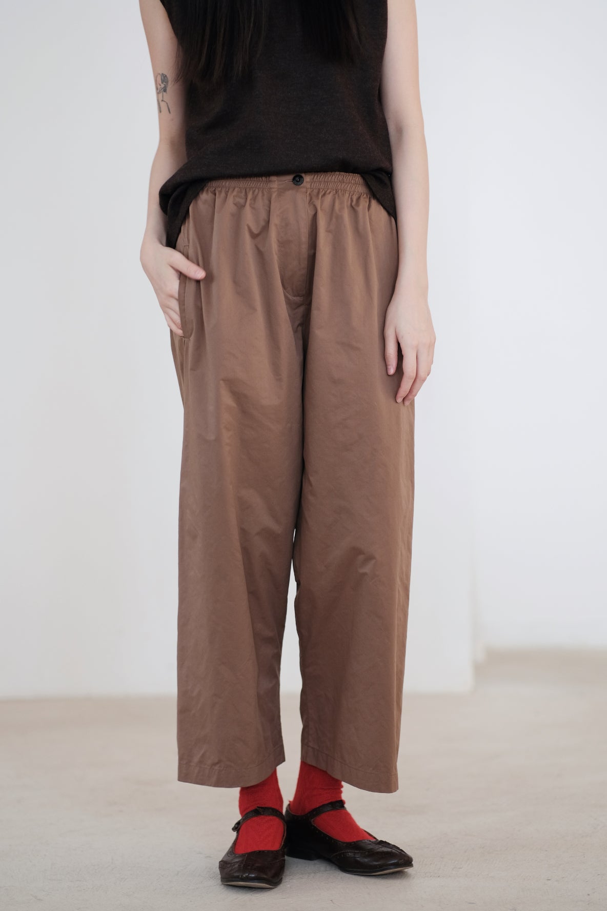 GRANDPA PANTS (BROWN)