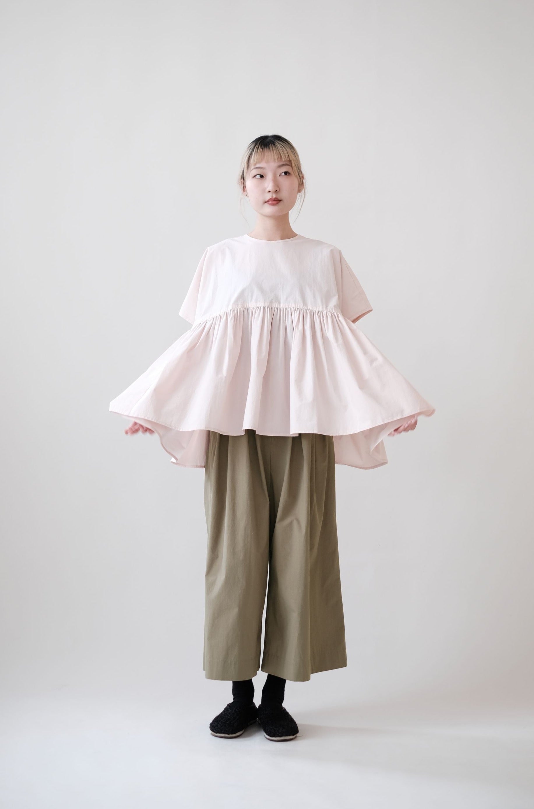 AILISEU WIDE PANTS (SEAWEED)