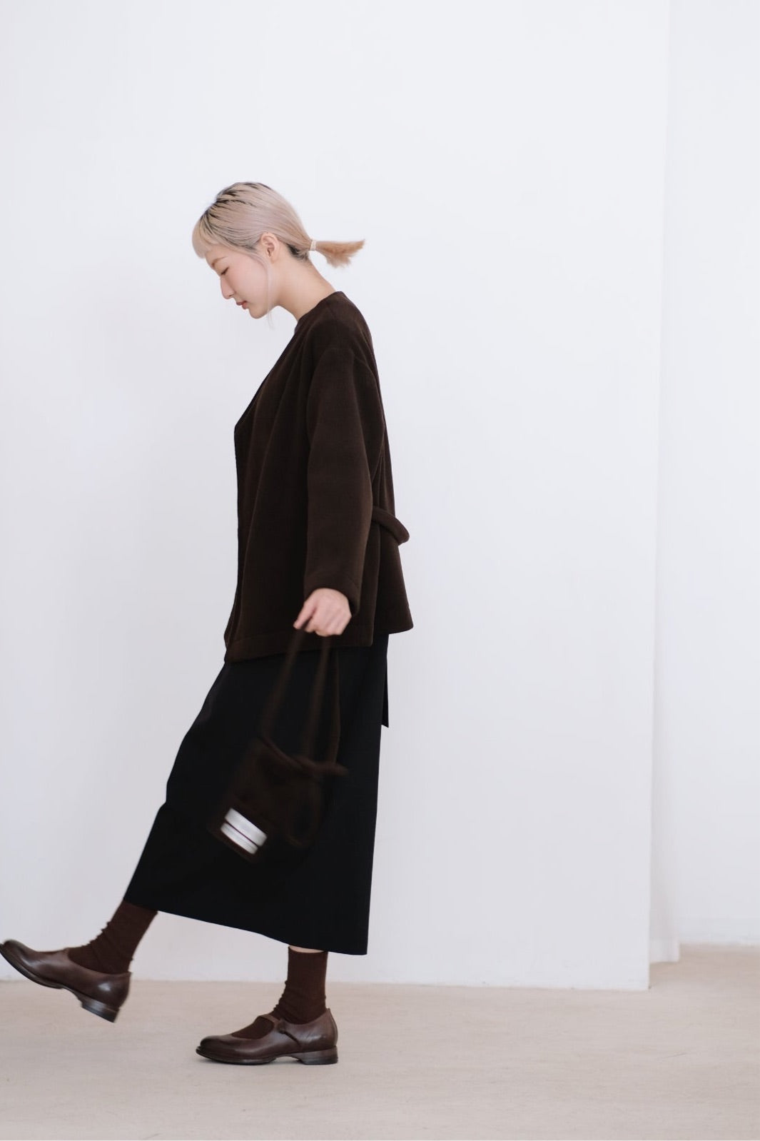 ETHLYN COAT (BROWN) LIMITED EDITION