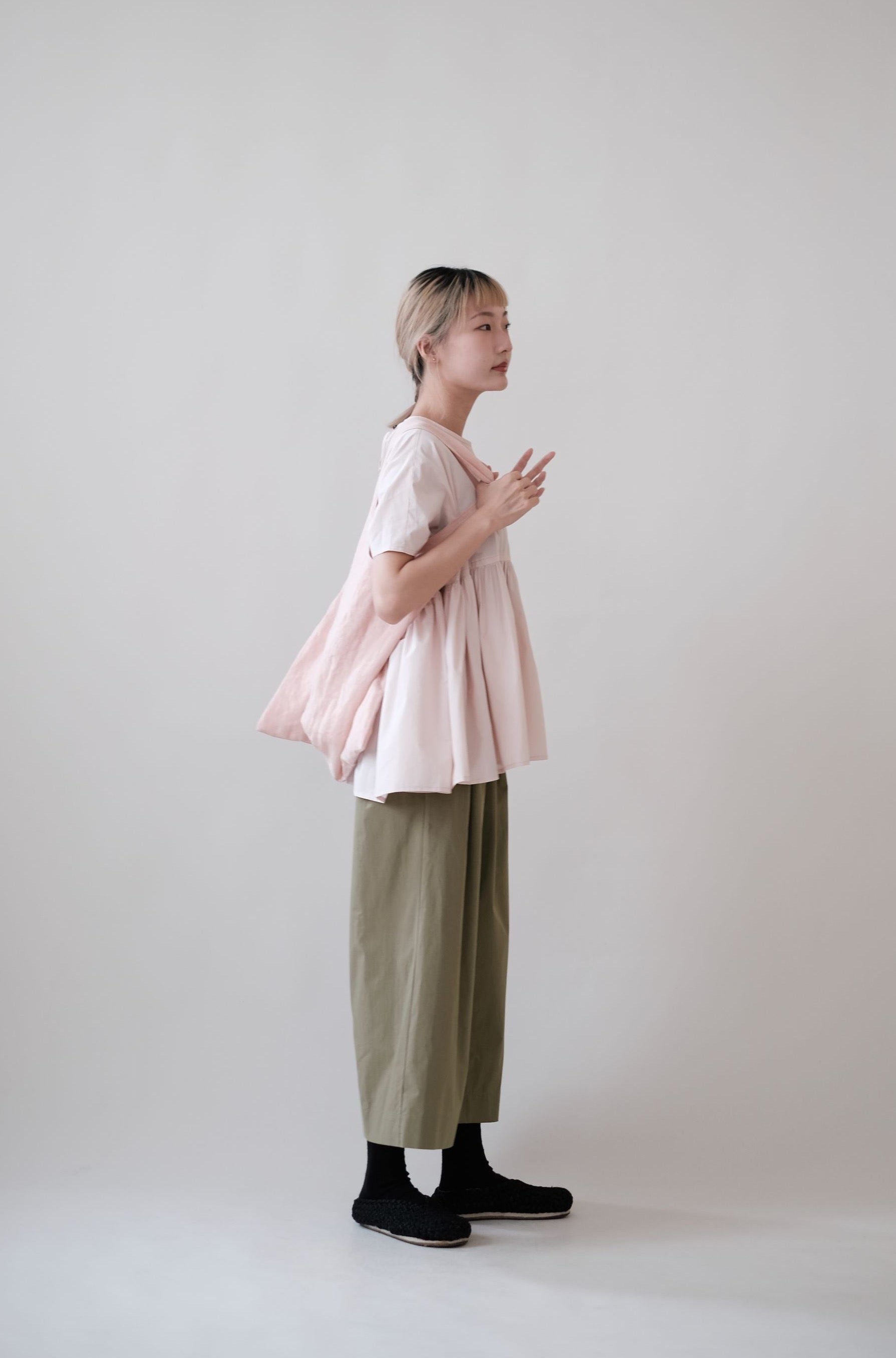 AILISEU WIDE PANTS (SEAWEED)