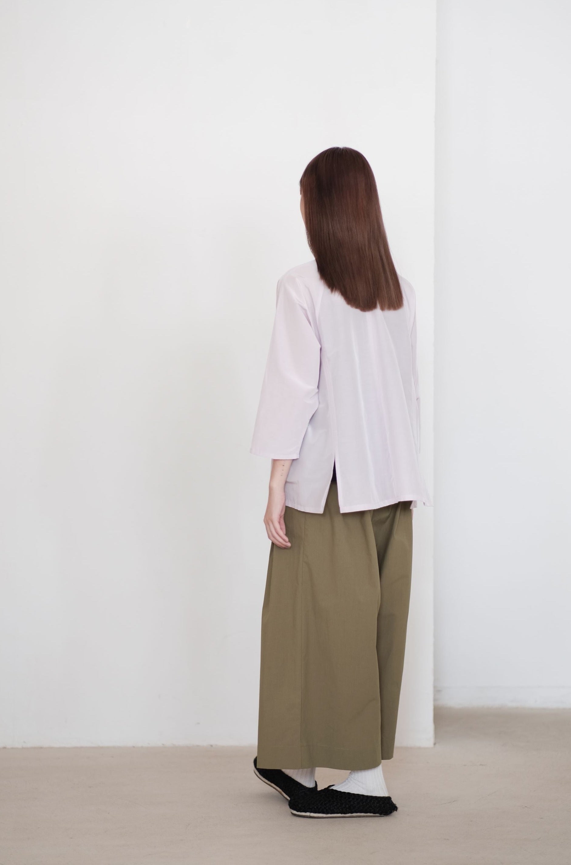 AILISEU WIDE PANTS (SEAWEED)