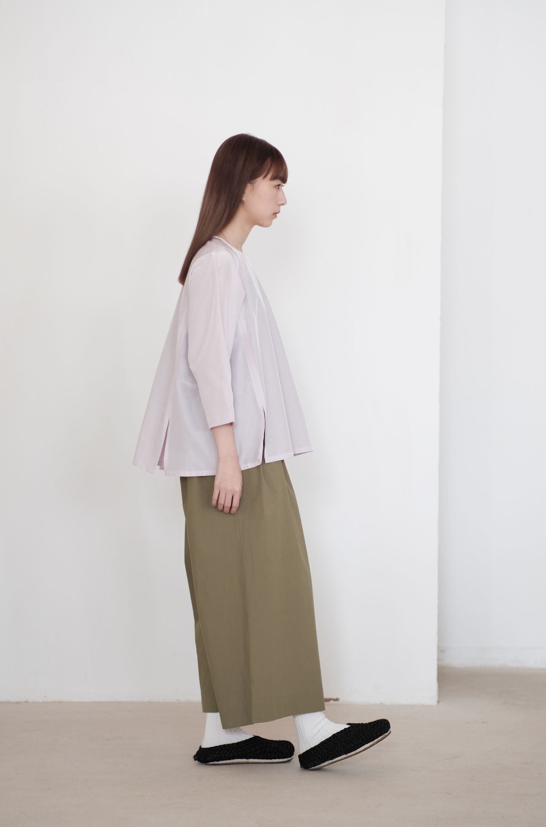 AILISEU WIDE PANTS (SEAWEED)