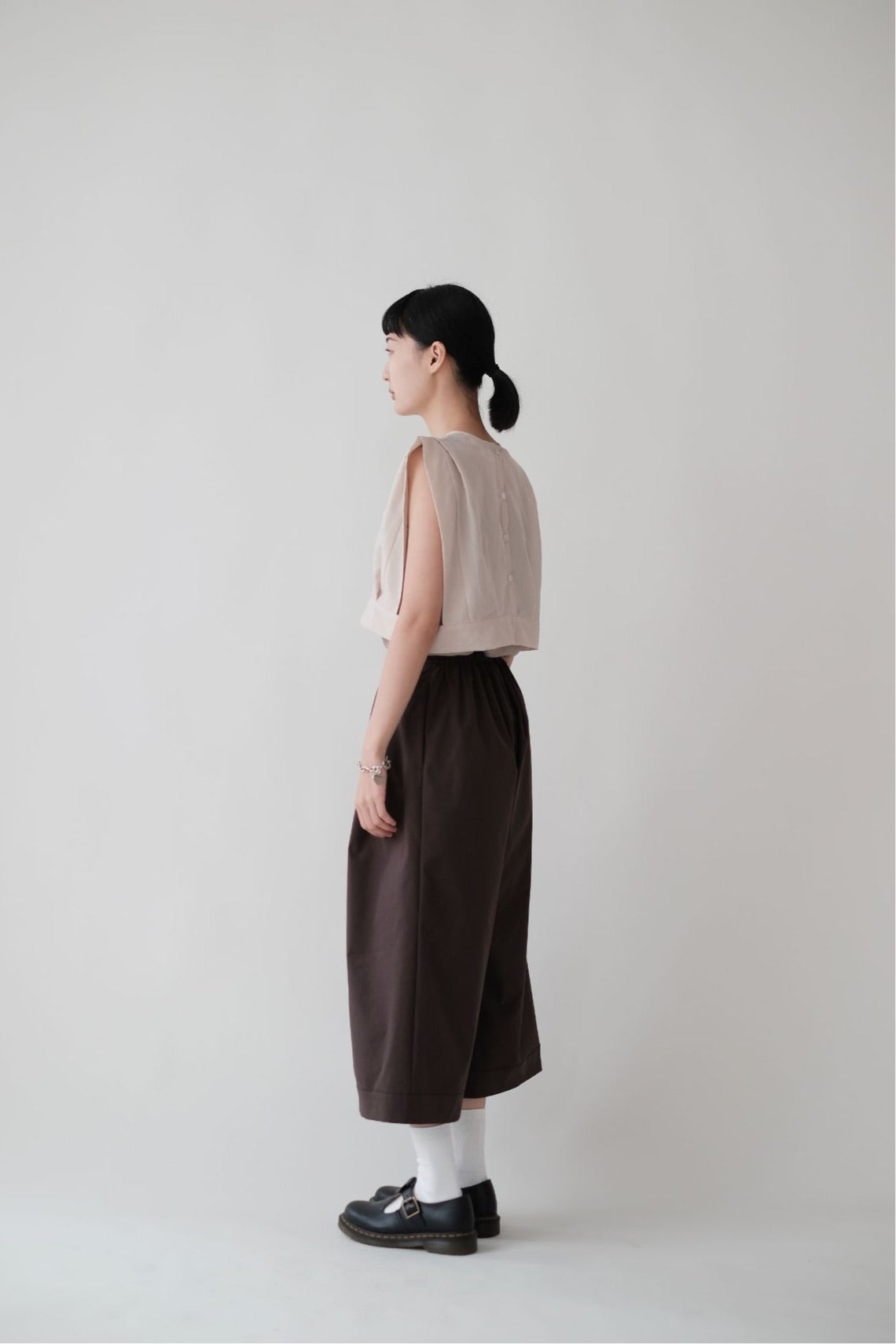 AILISEU WIDE PANTS (BROWN)