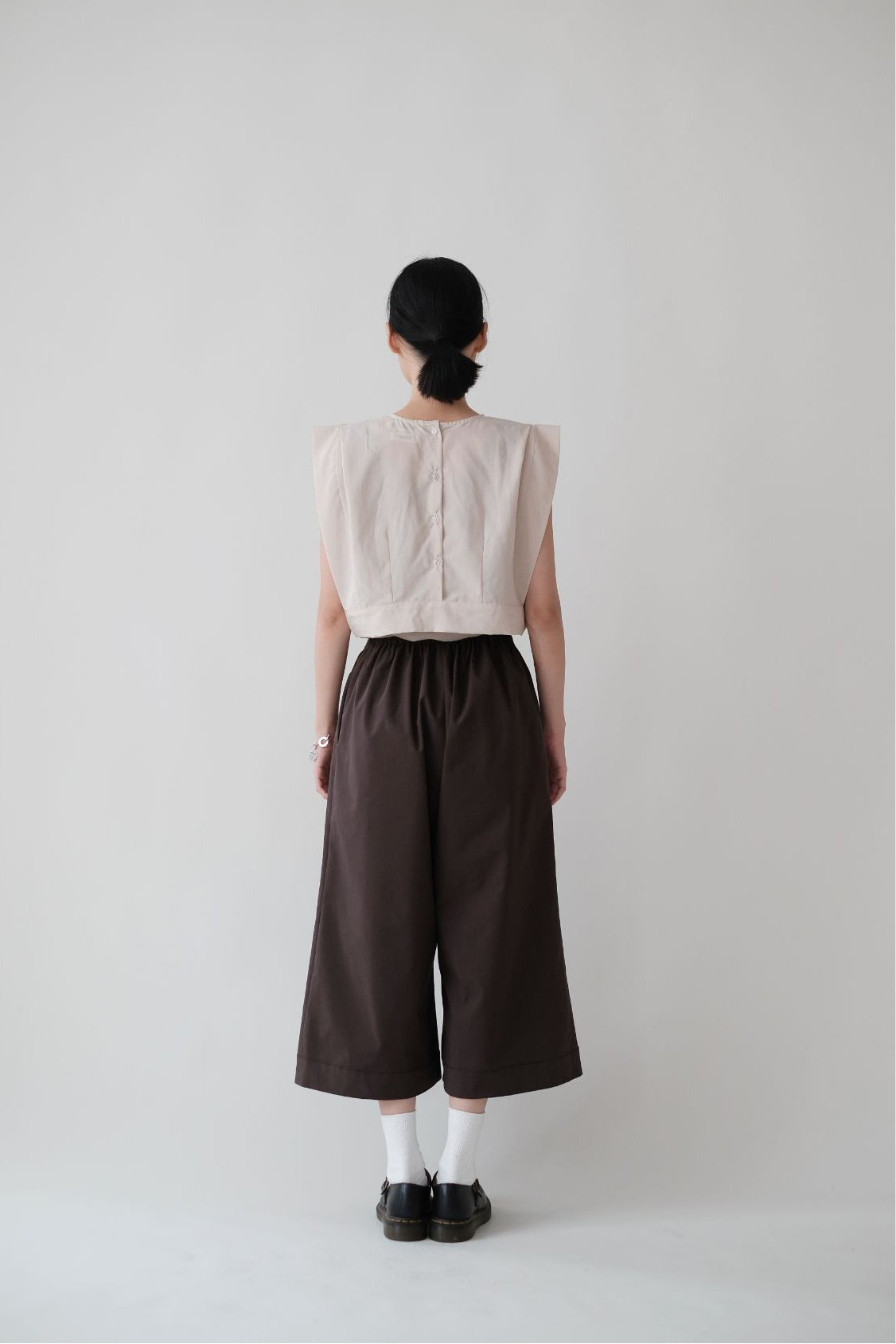 AILISEU WIDE PANTS (BROWN)