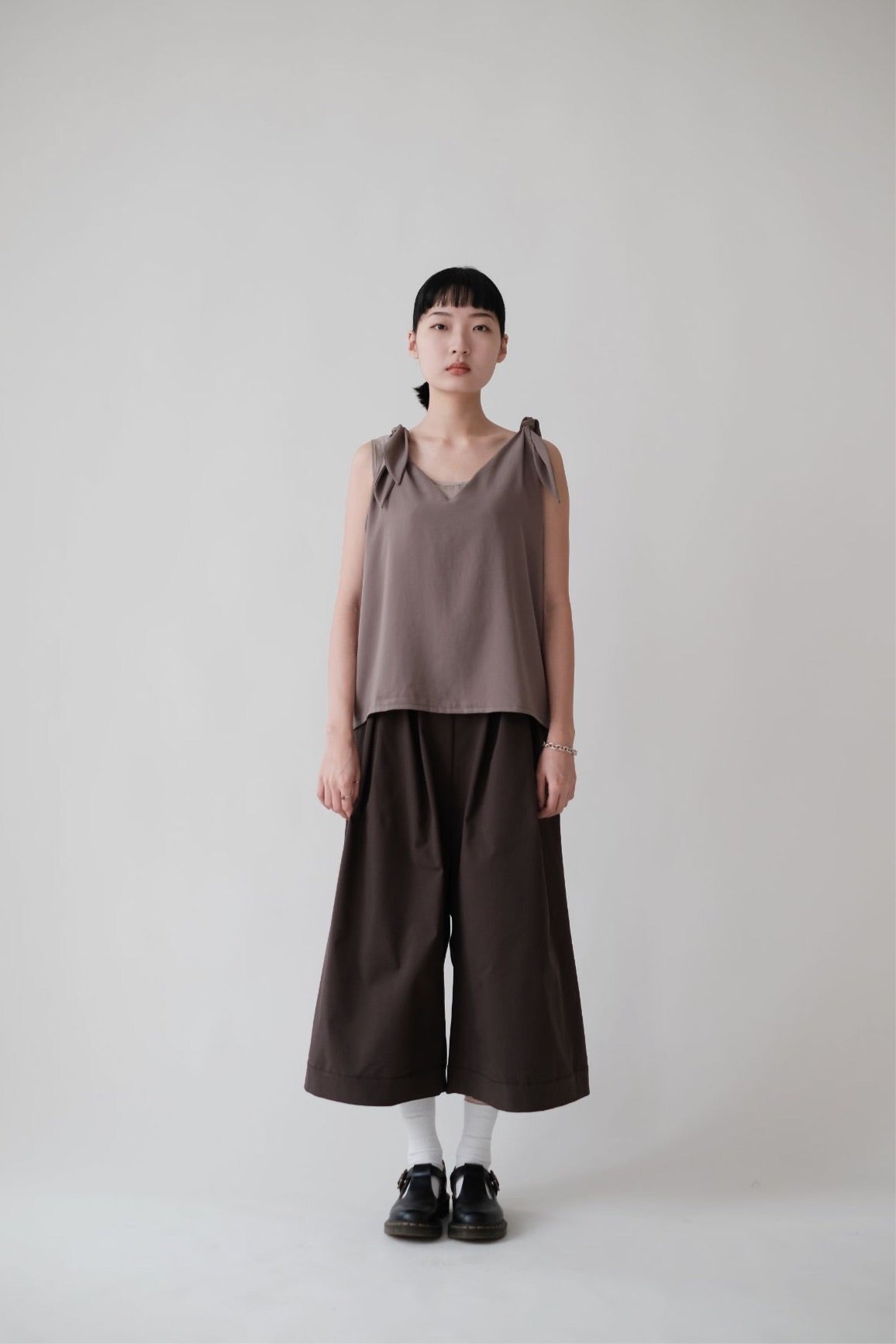 AILISEU WIDE PANTS (BROWN)