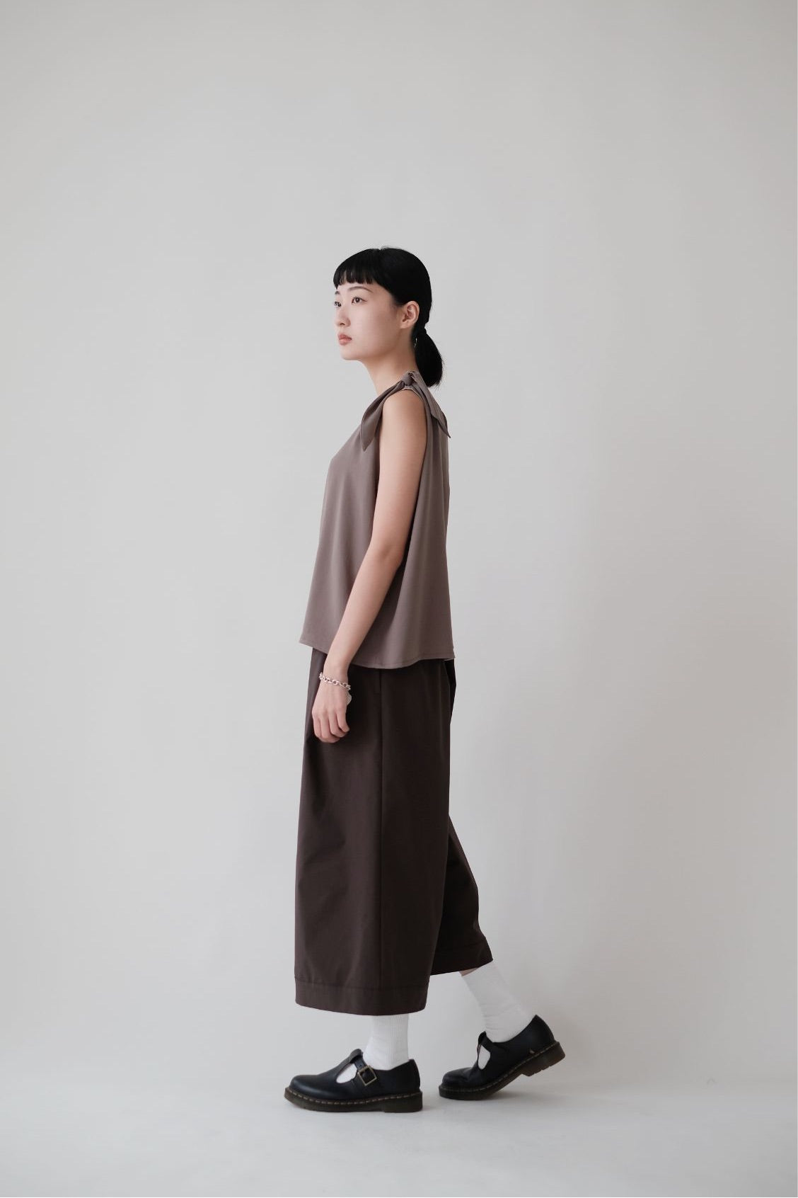 AILISEU WIDE PANTS (BROWN)