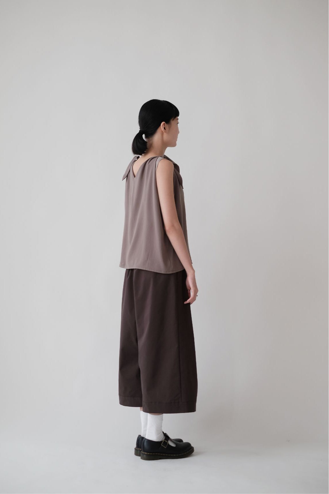 AILISEU WIDE PANTS (BROWN)