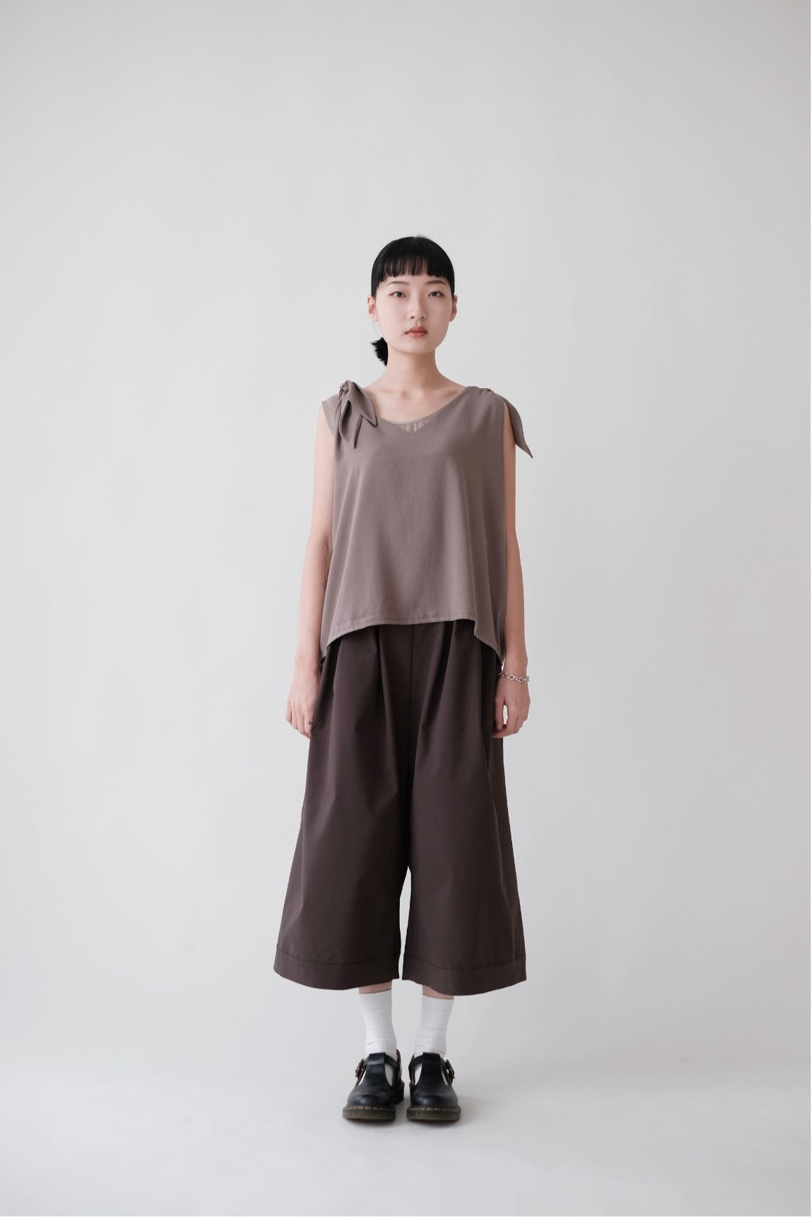 AILISEU WIDE PANTS (BROWN)