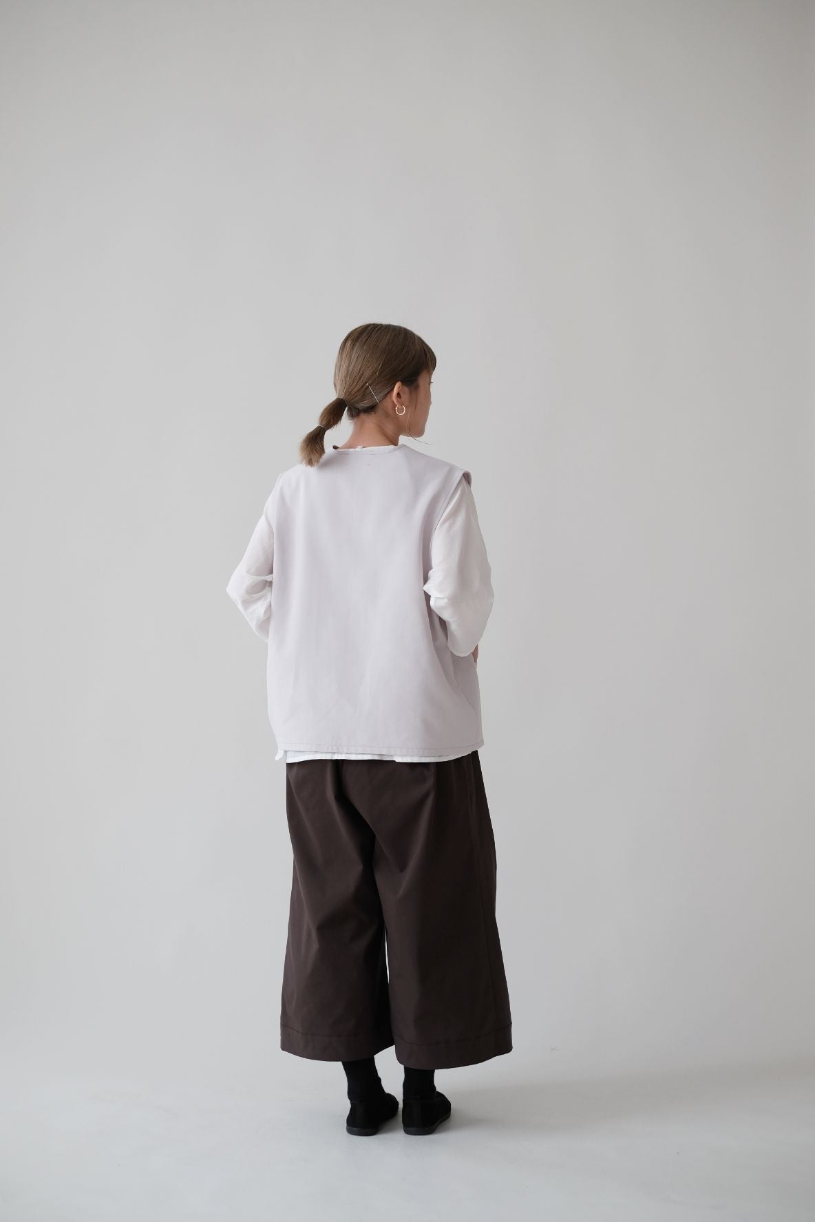 AILISEU WIDE PANTS (BROWN)